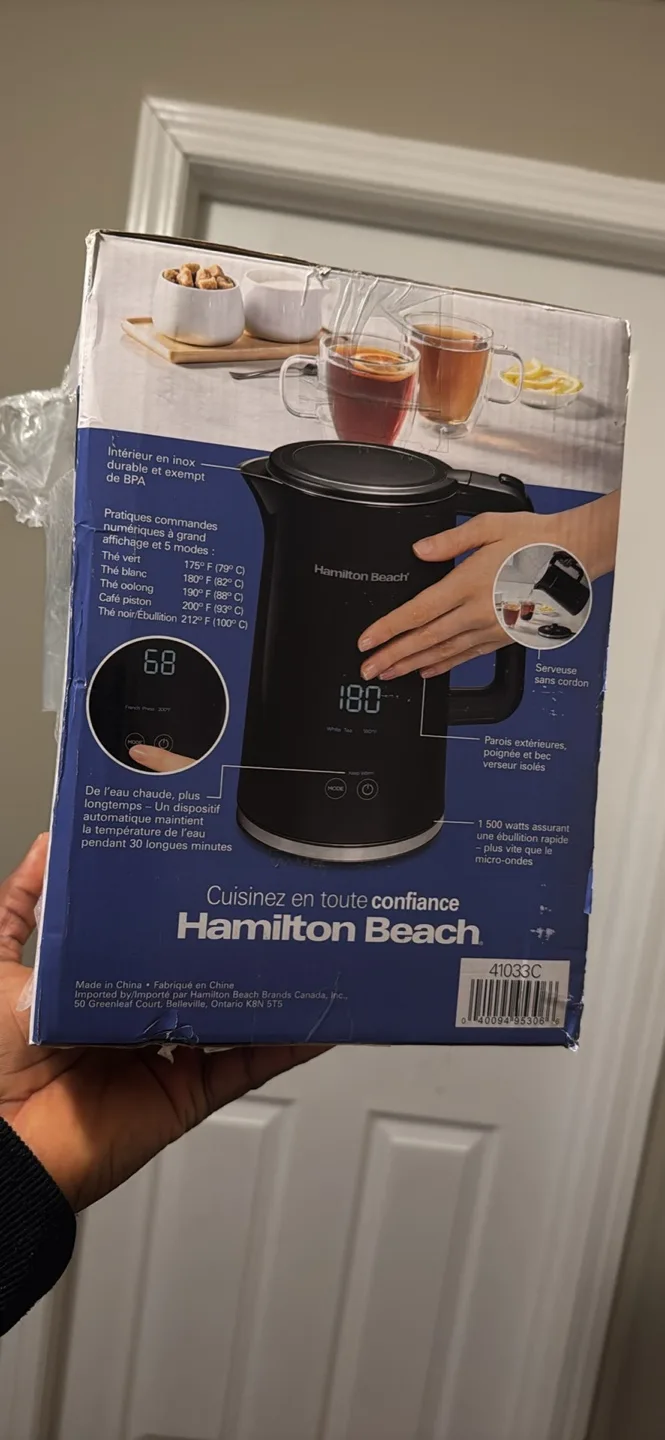 Hamilton Beach 1.7L Digital Electric Kettle image indicator(2)