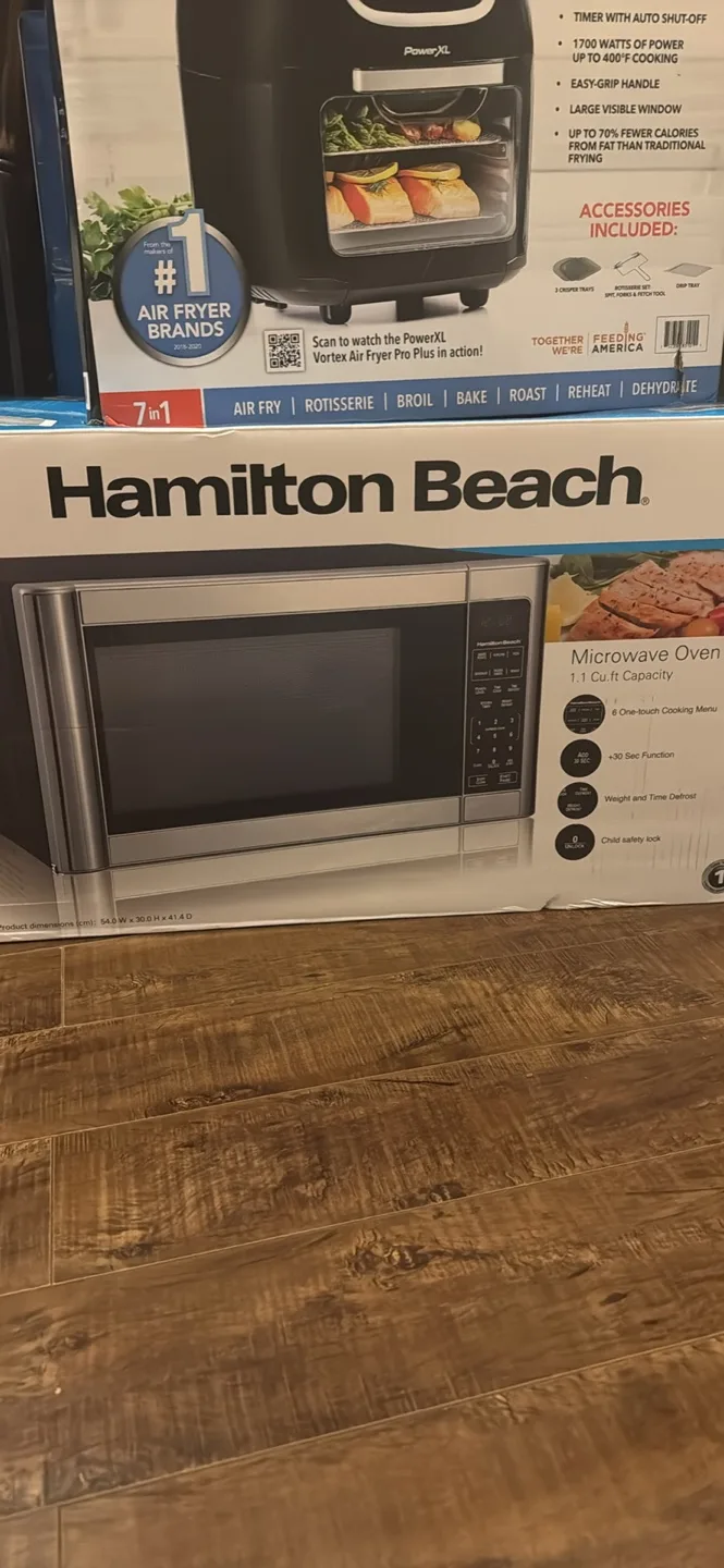New Hamilton Beach 1.1 Cu. Ft. Microwave Oven image indicator(2)