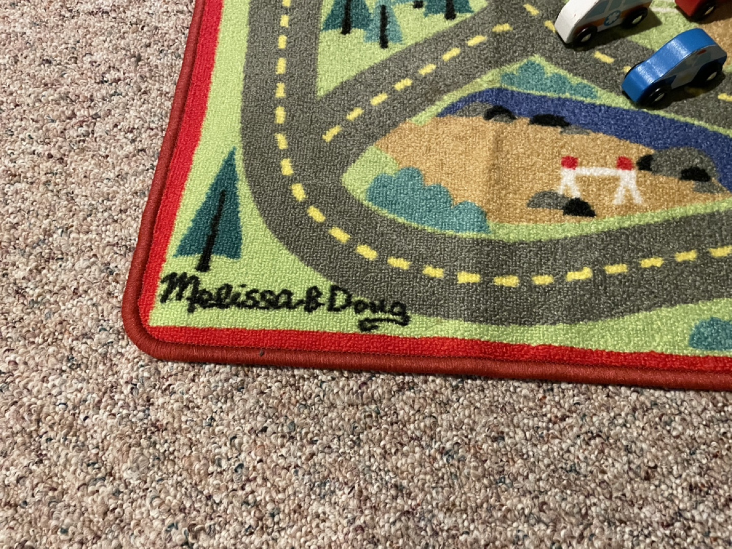 Melissa & Doug Playmat and Wooden Vehicles Set - photo 2