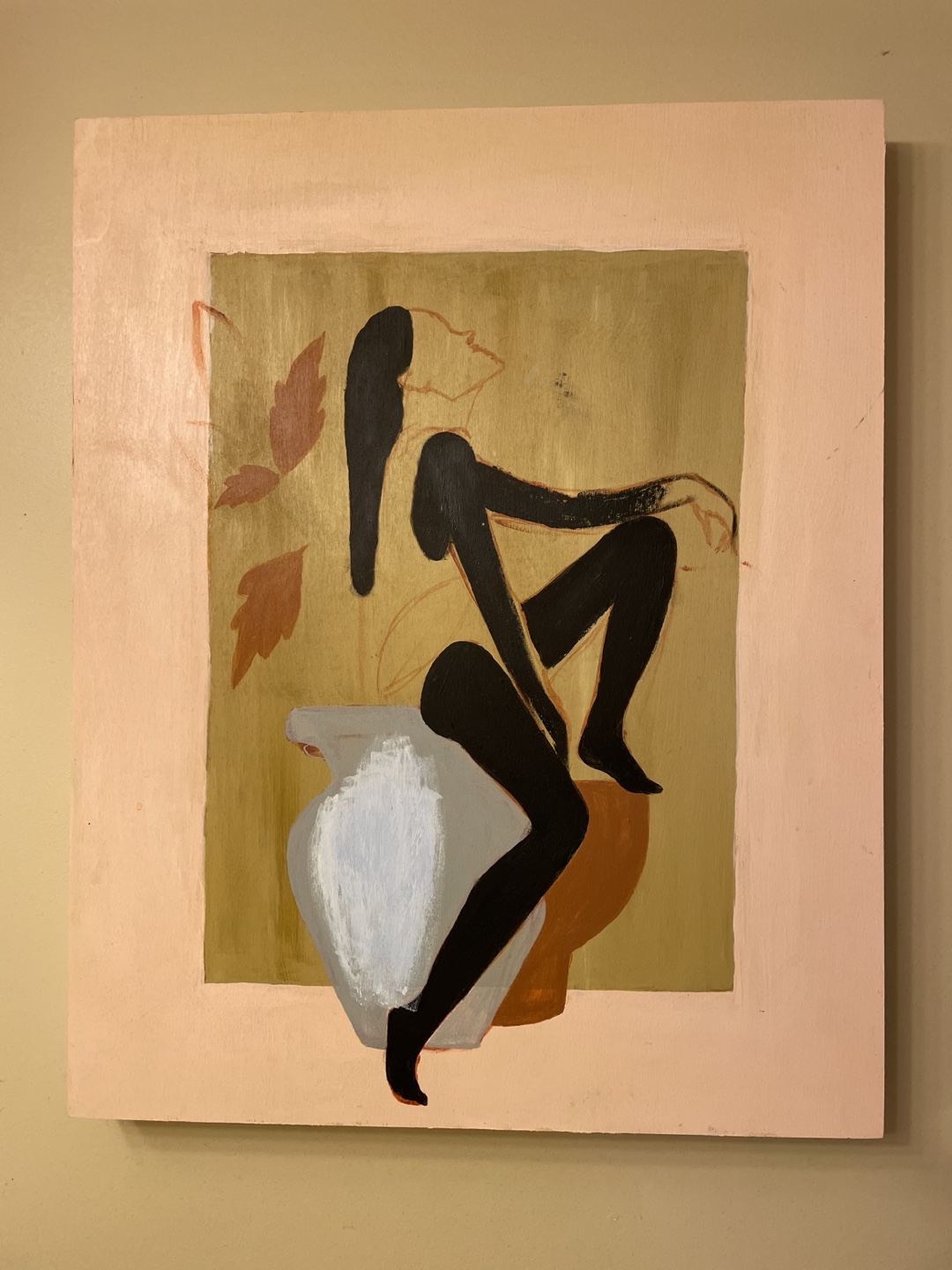 Original Abstract Painting on Canvas