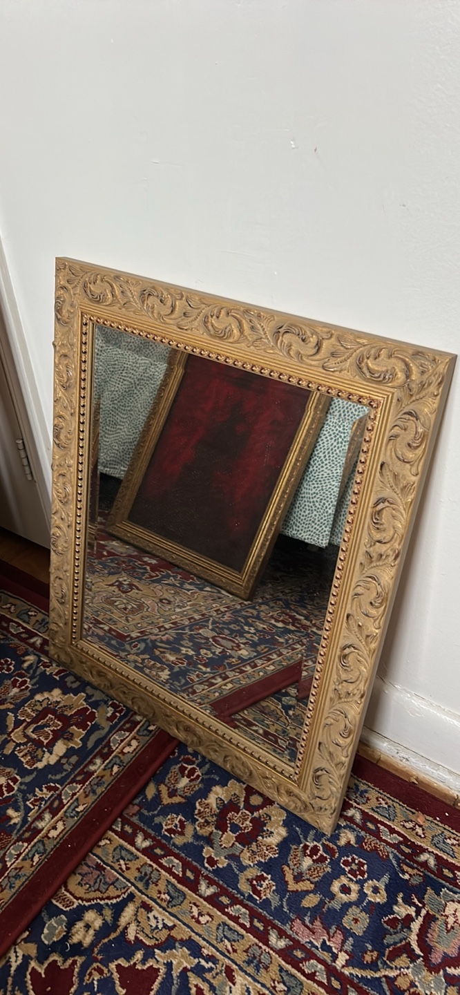 Ornate Gold Framed Mirror - photo 5