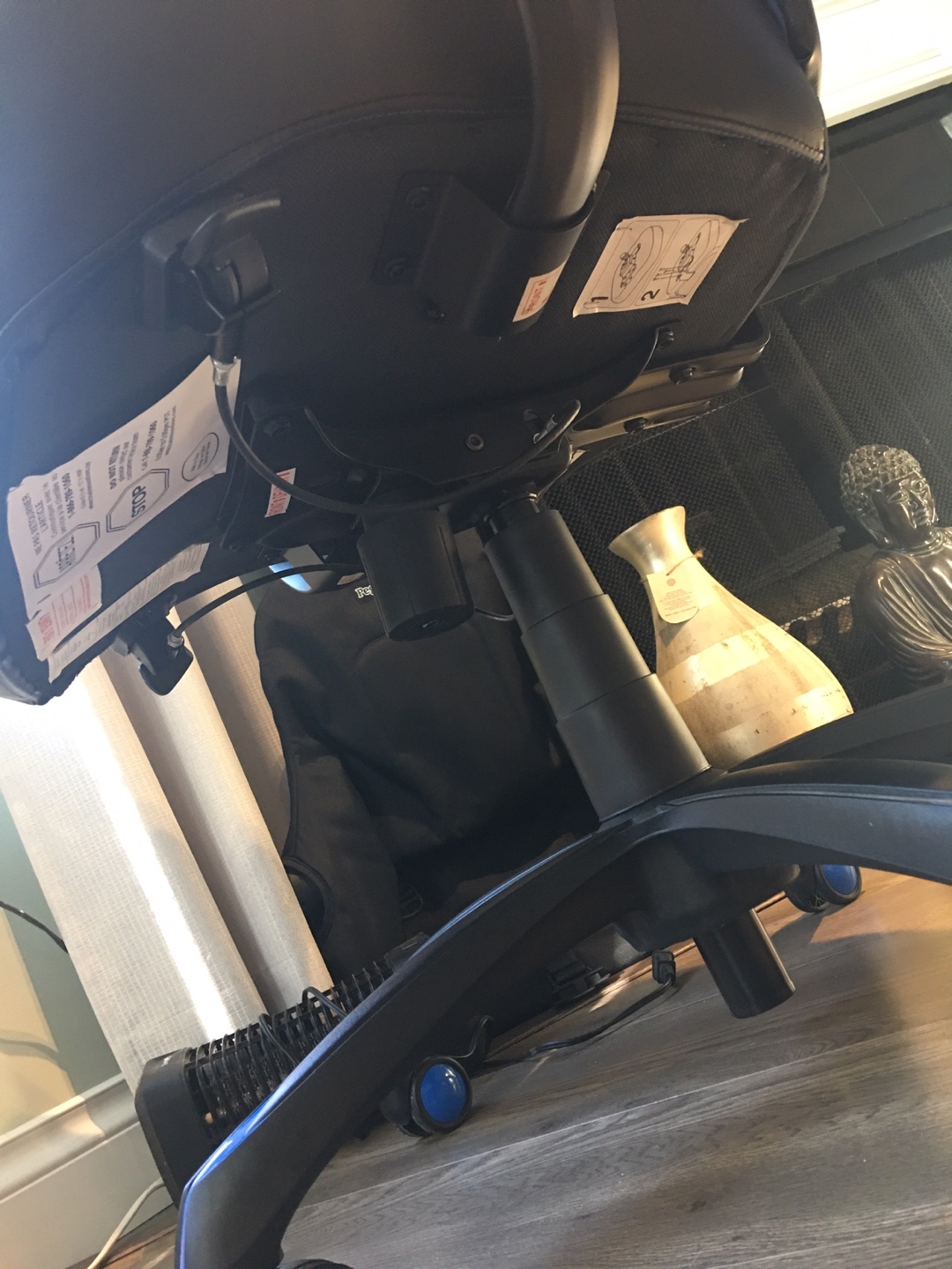 Gaming Chair - Black and Blue - photo 4