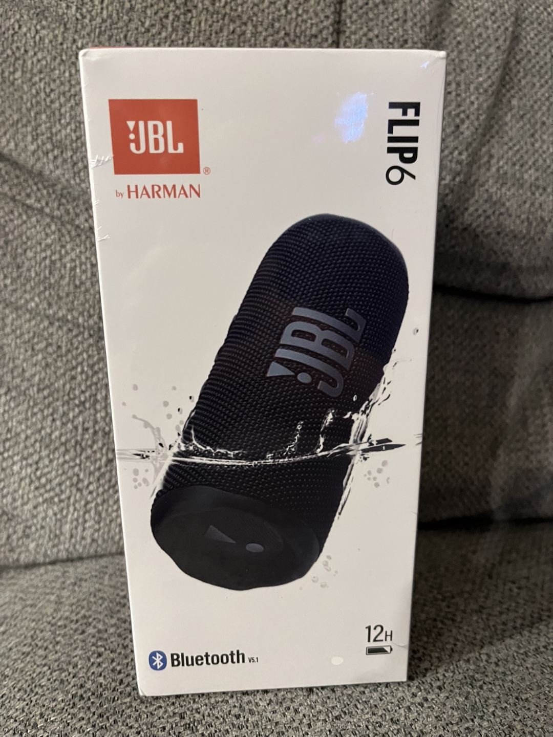 JBL Flip 6 Portable Bluetooth Speaker - Black