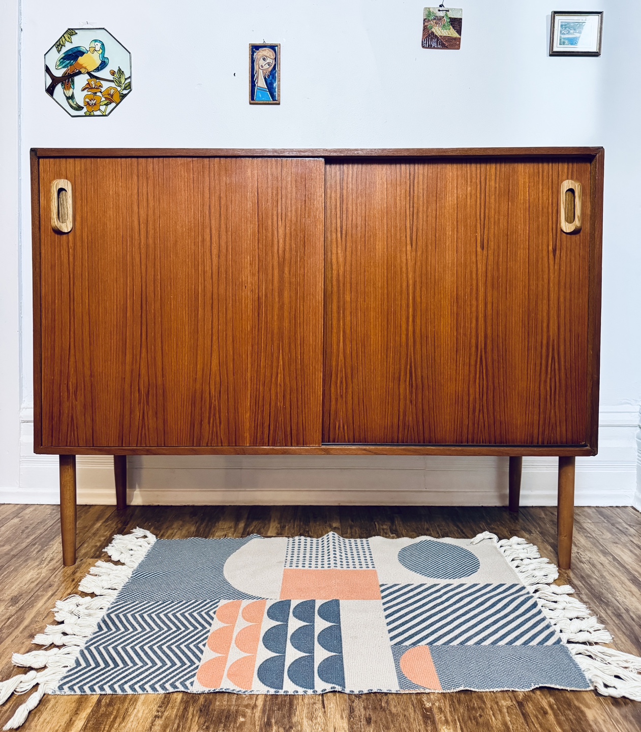 Mid-Century Modern Teak Sideboard Credenza