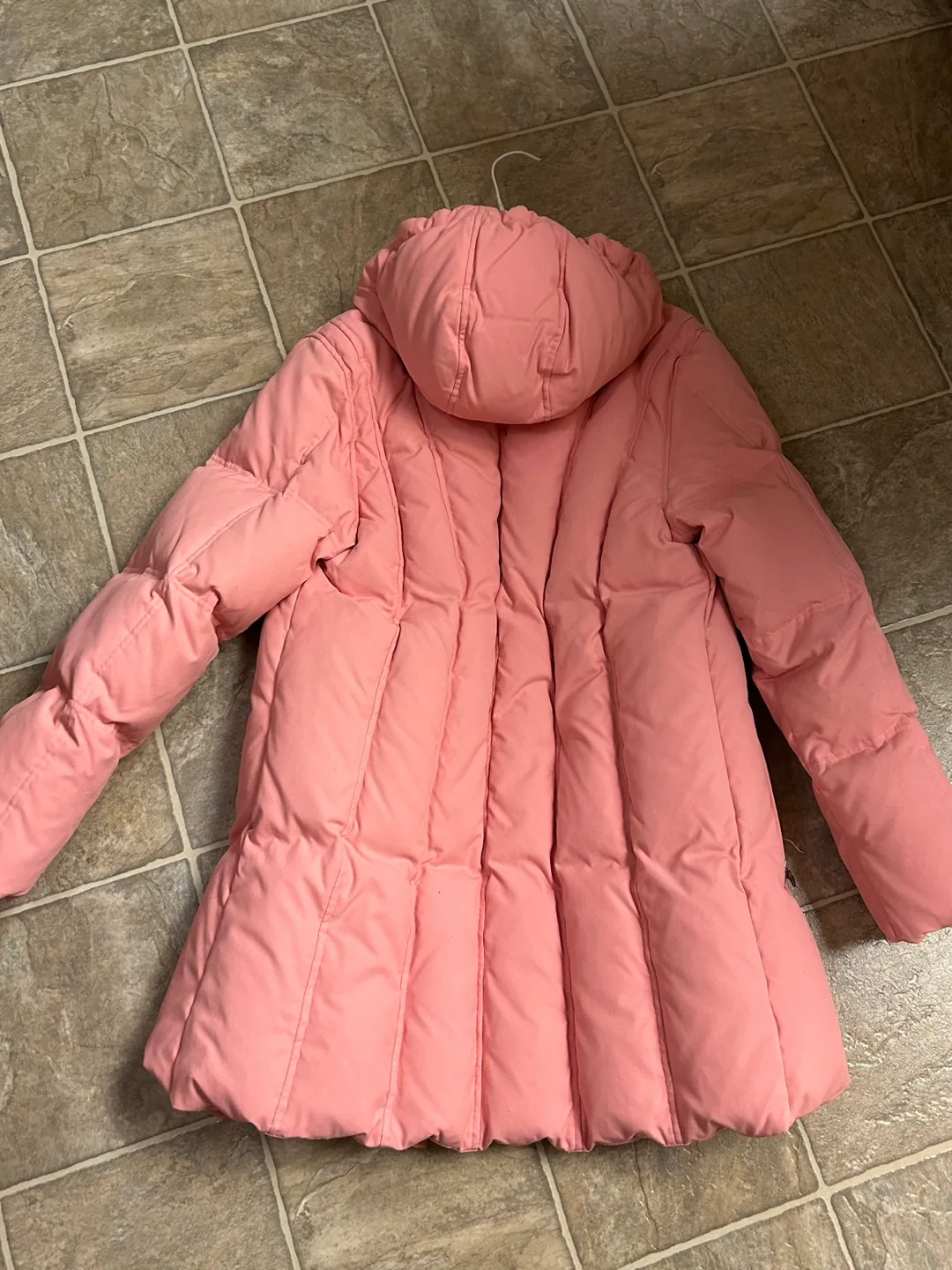Pink Hooded Puffer Jacket image indicator(2)