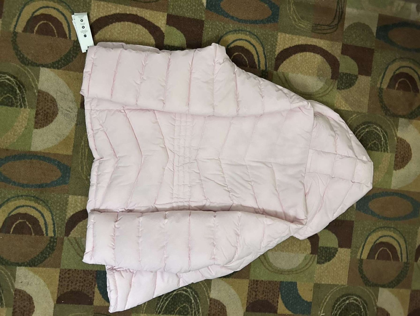 Calvin Klein Pink Hooded Puffer Jacket - photo 2