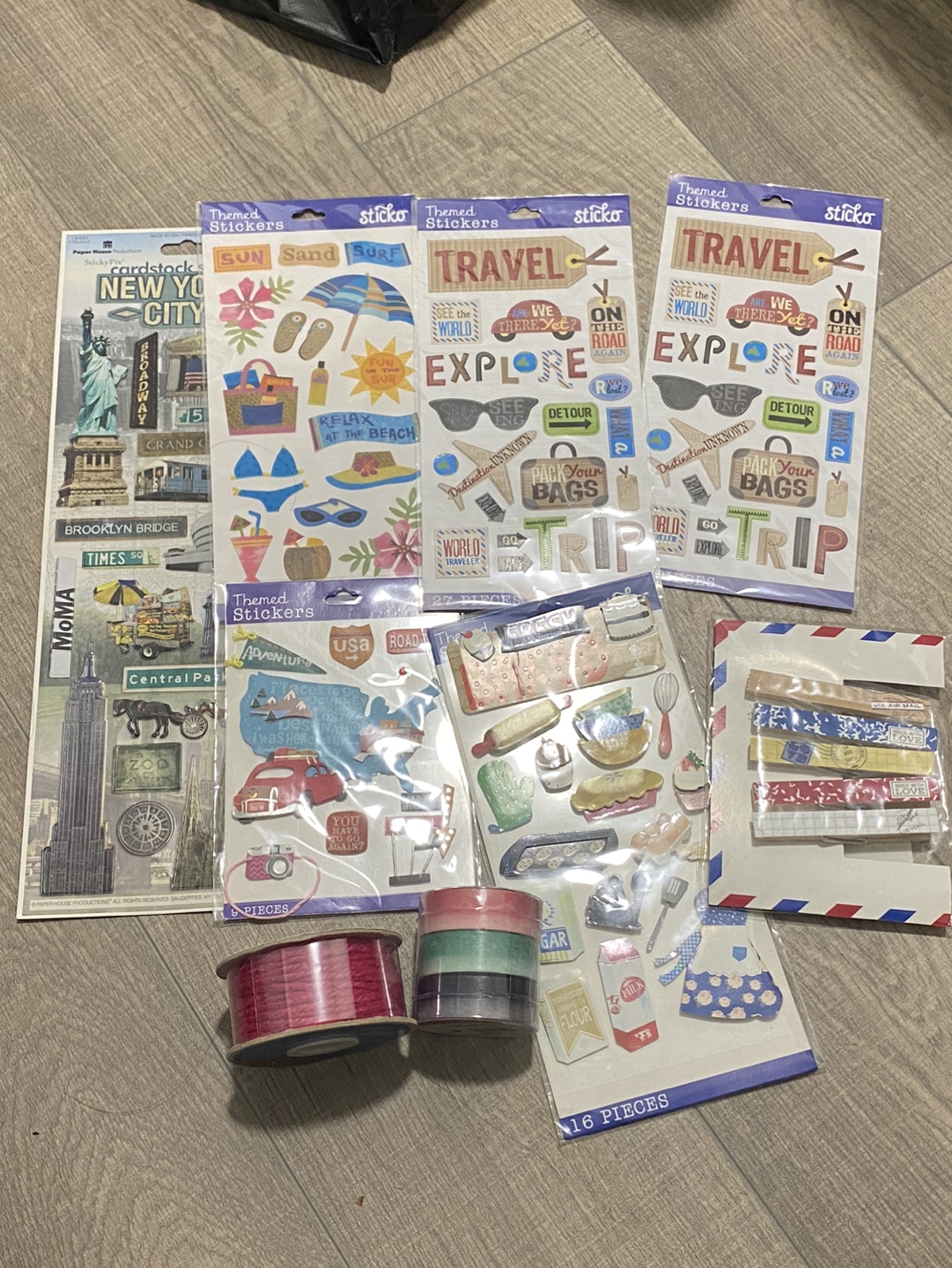 Sticko Themed Stickers and Decorative Tapes