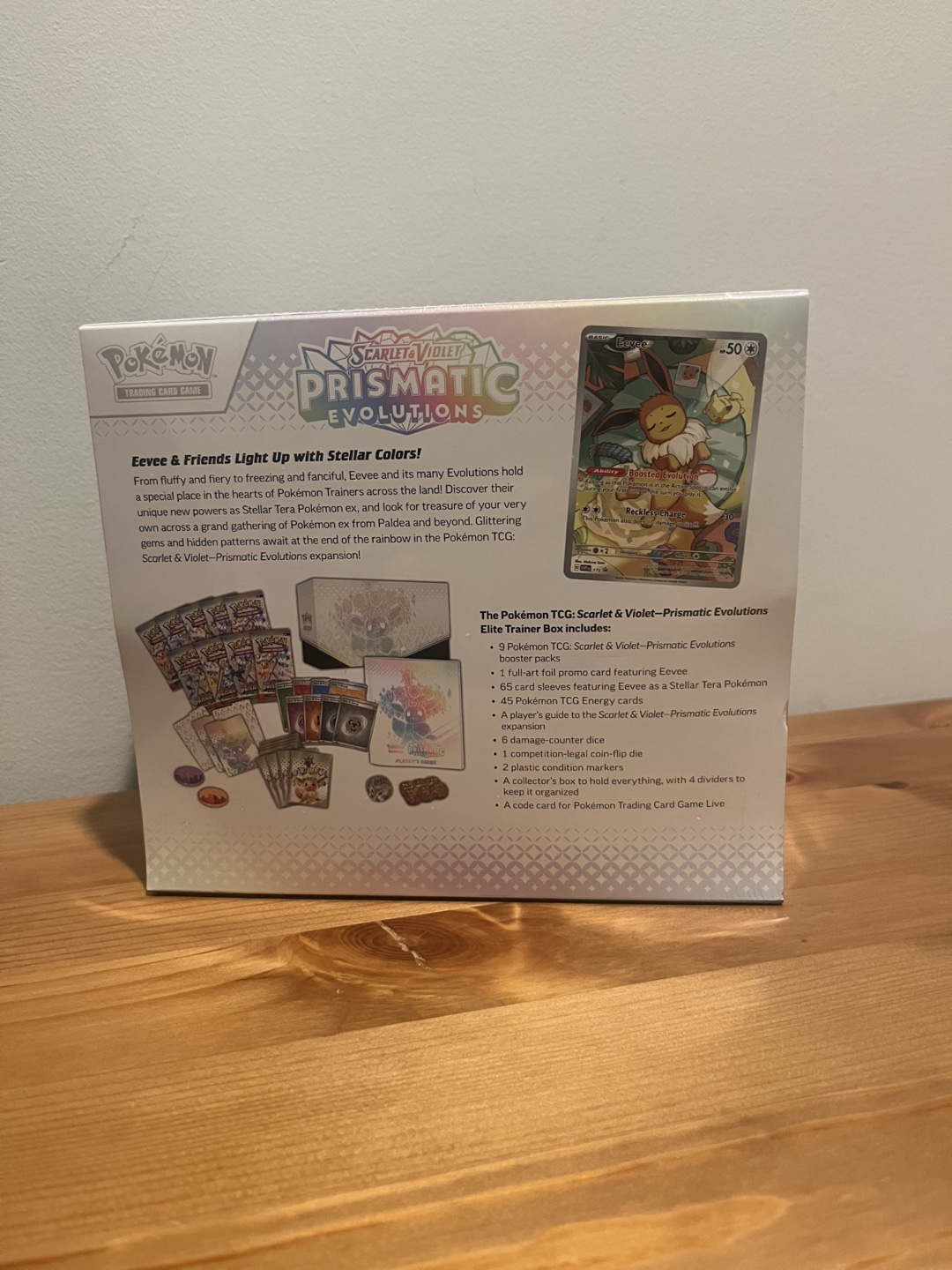 Prismatic Evolutions Elite Trainer Box - photo 2
