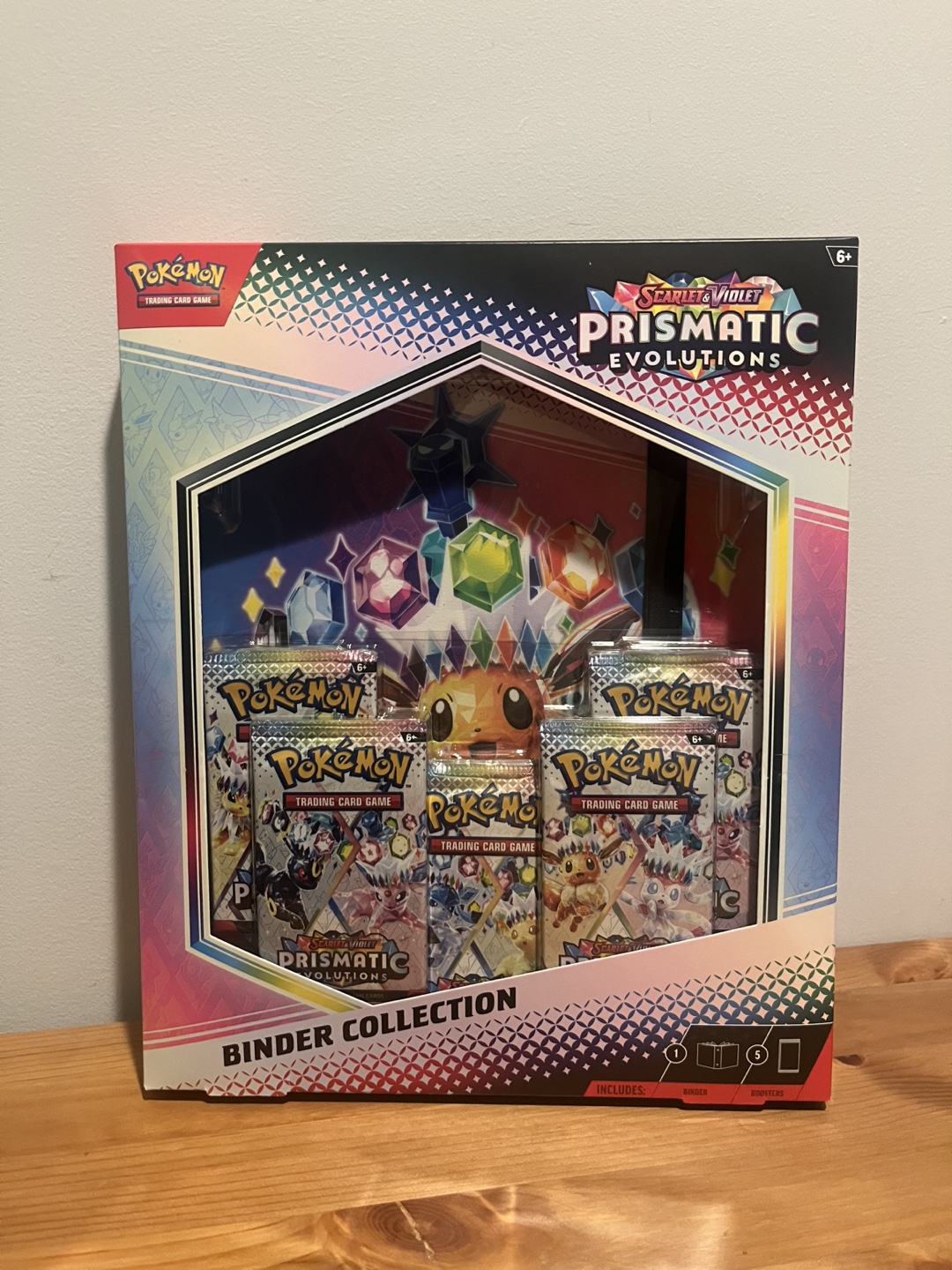 Pokemon Prismatic Evolutions Binder Collection