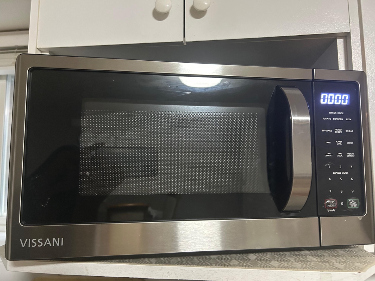 VISSANI 1.1 cu. ft. 1000W Stainless Steel Microwave - photo 2