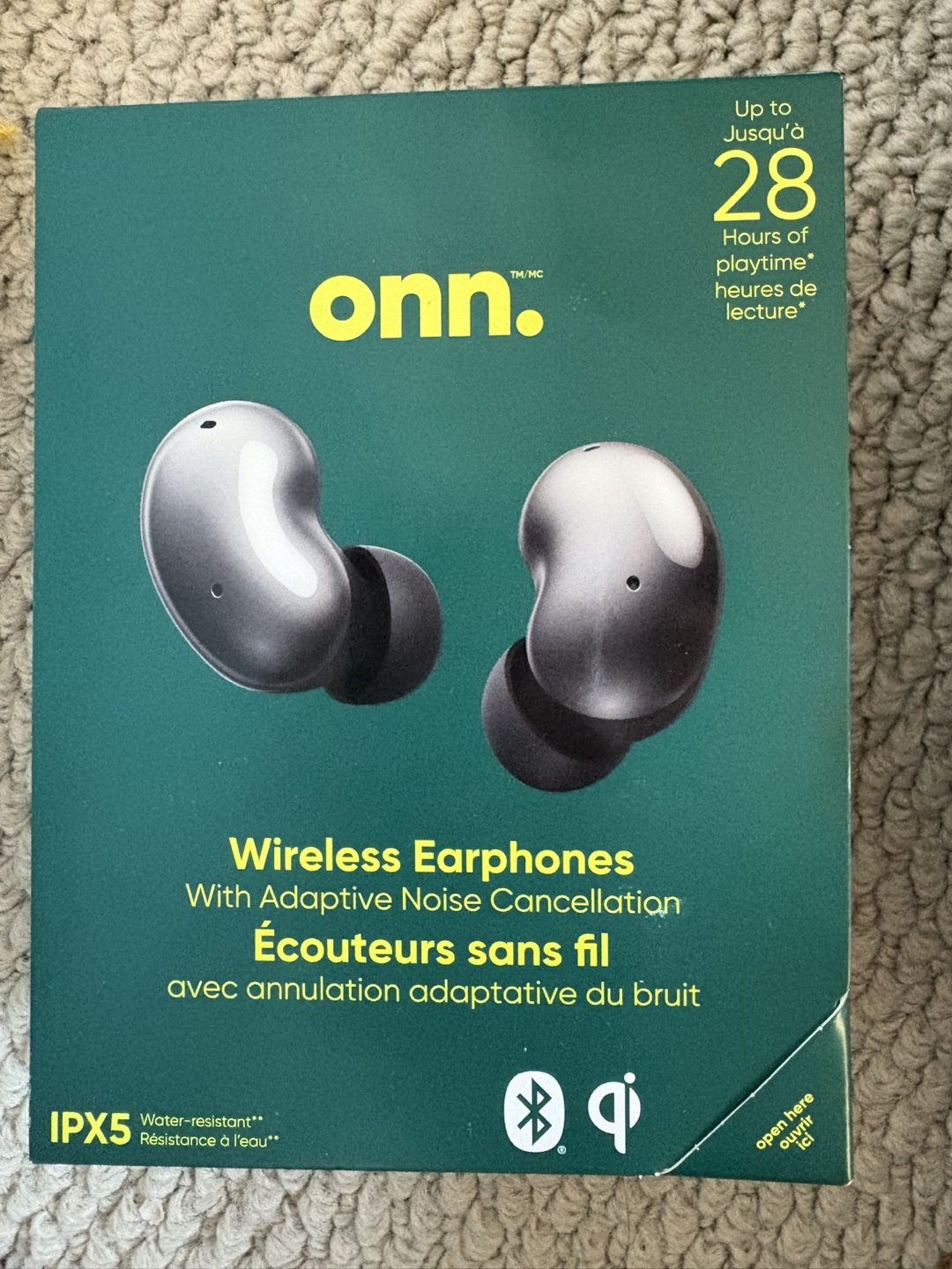 Onn. Wireless Earphones with Adaptive Noise Cancellation - photo 4