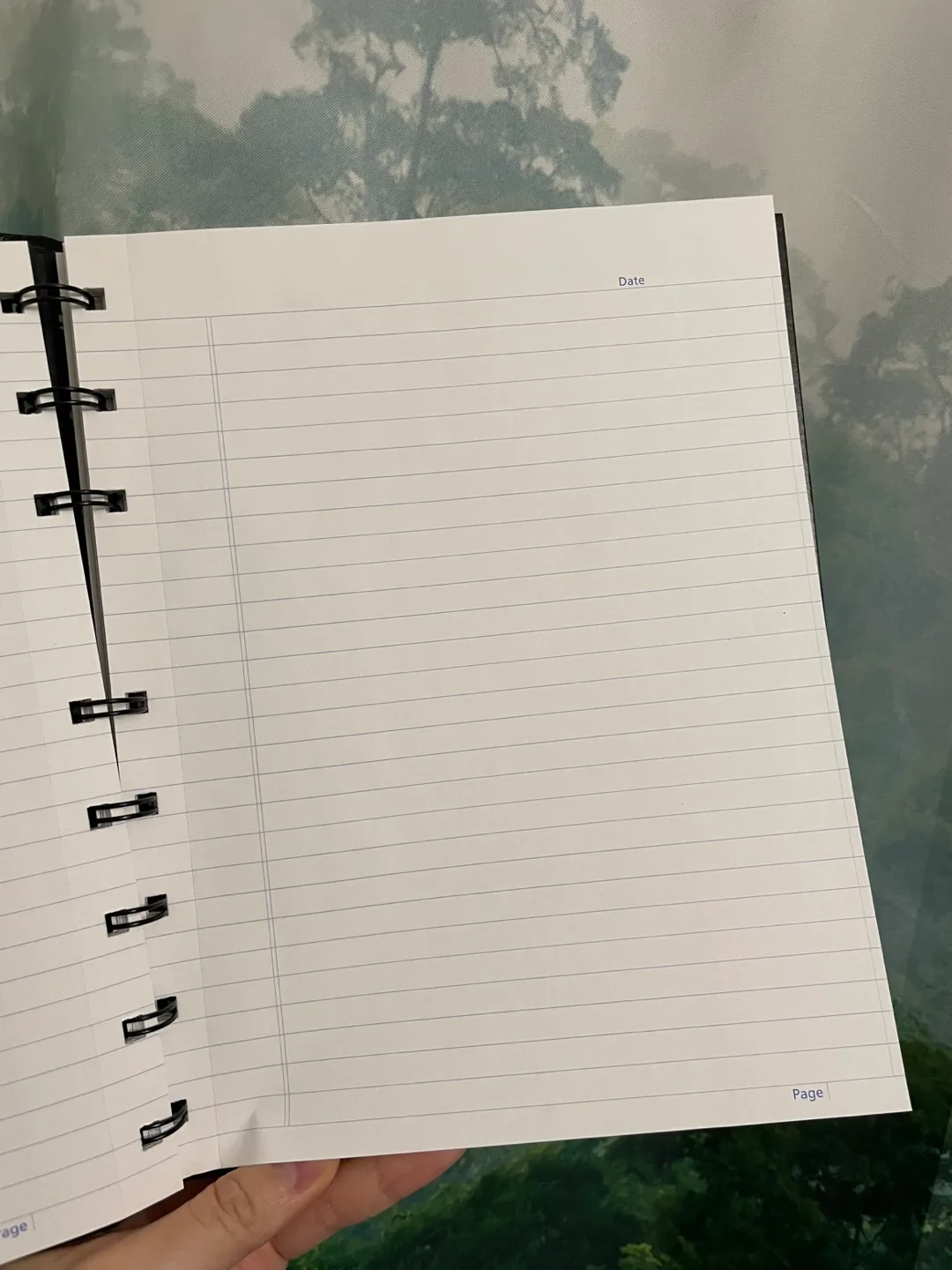 Blueline Black Notebook with Index and Dividers image indicator(3)