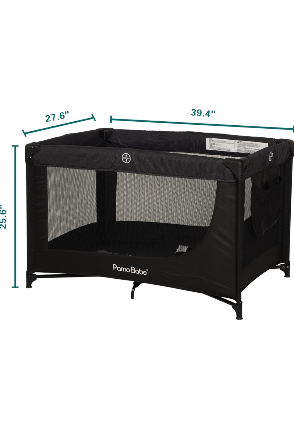 Pamo Babe Portable Playard - Black - photo 2