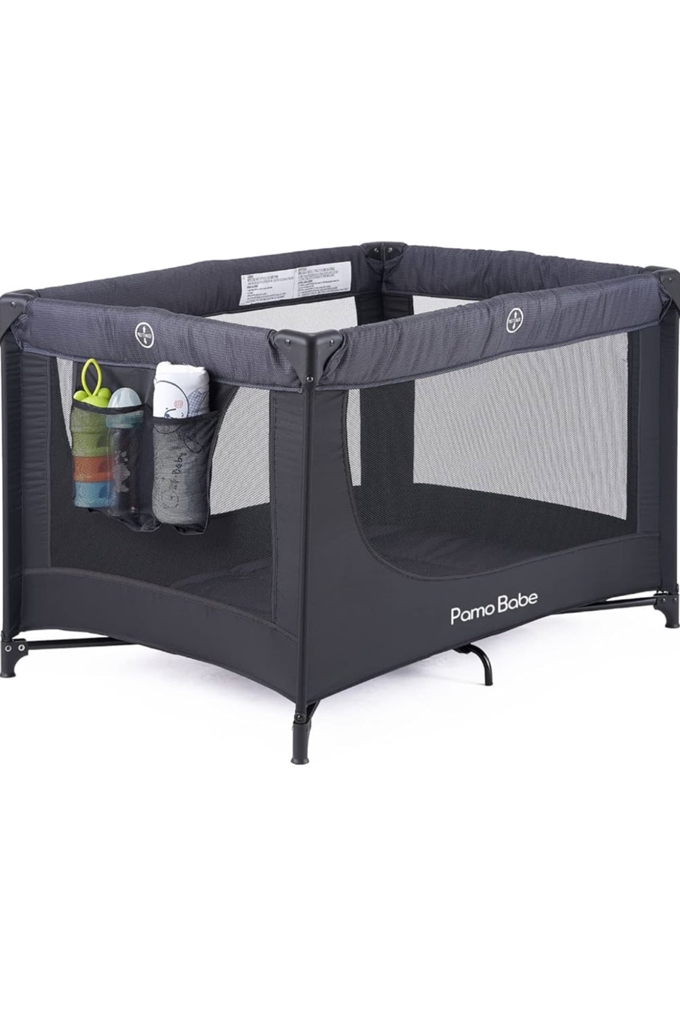 Pamo Babe Portable Playard - Black