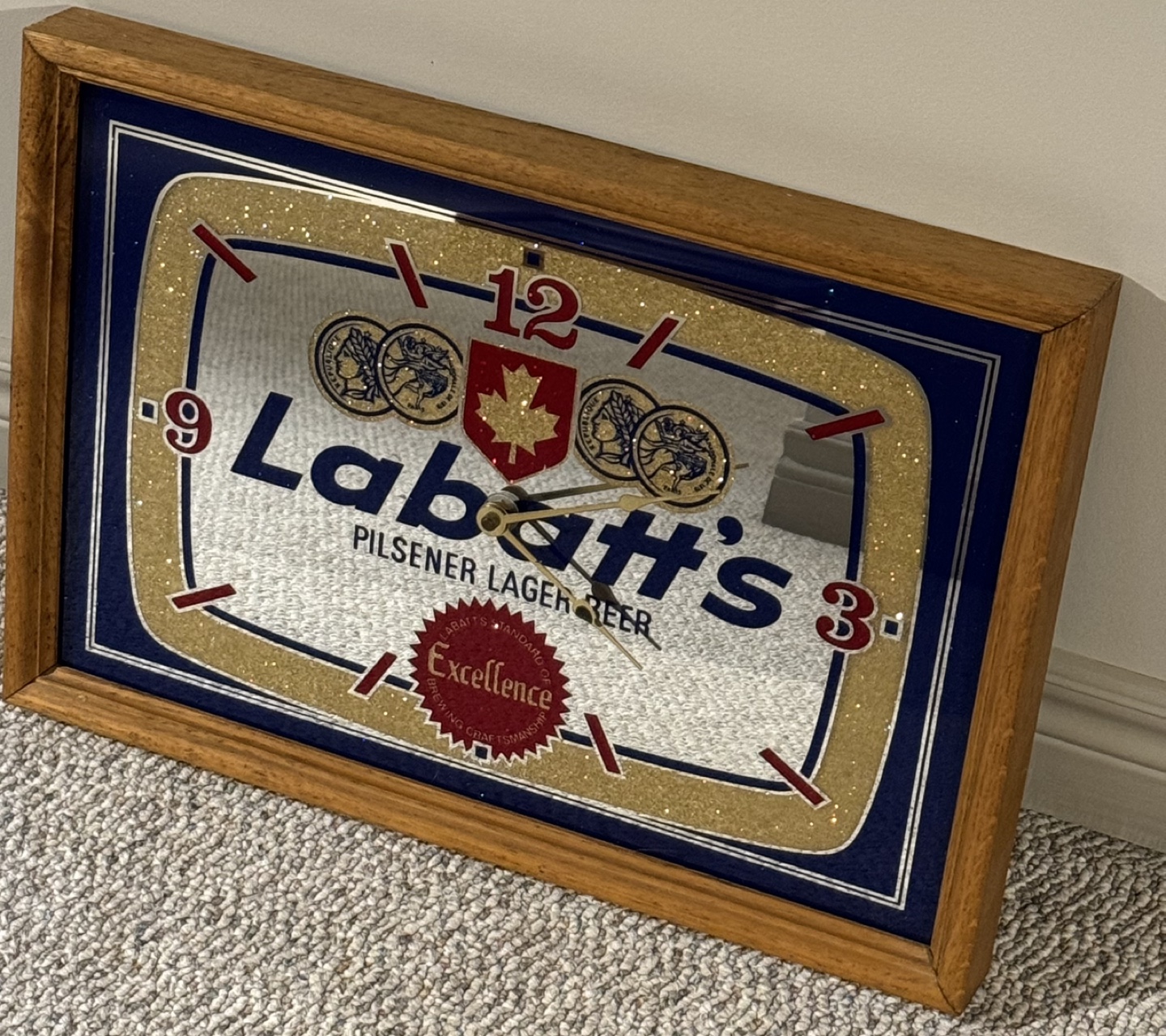 Vintage Labatt's Beer Clock