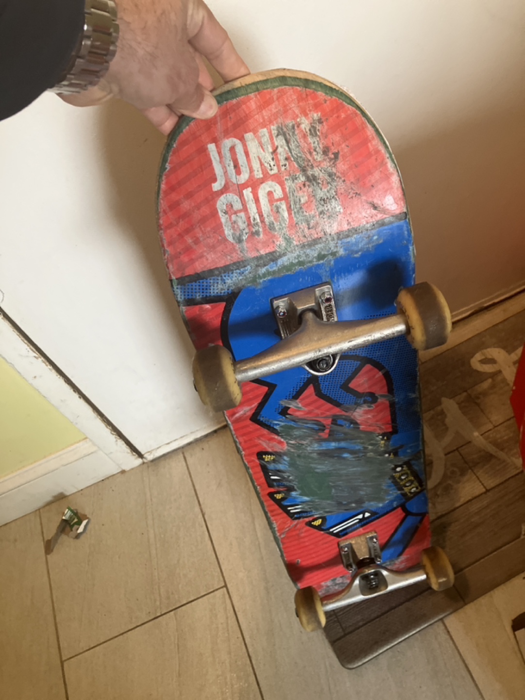 Johnny Giger Skateboard