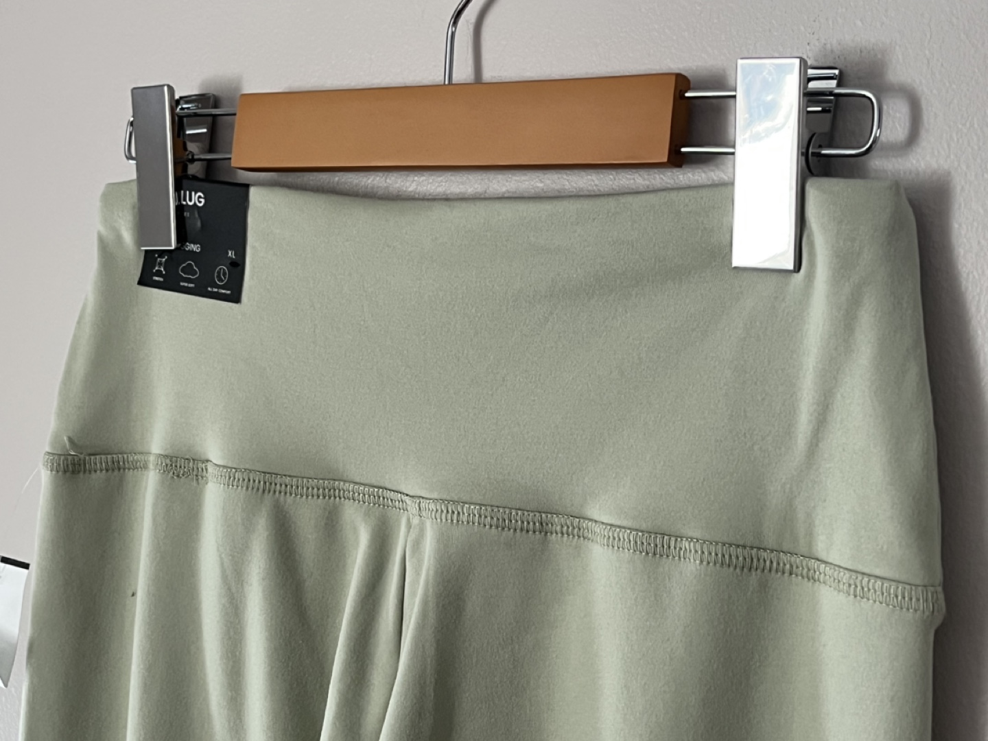 Unplug High-Waisted Leggings - Sage Green - Size XL - photo 5