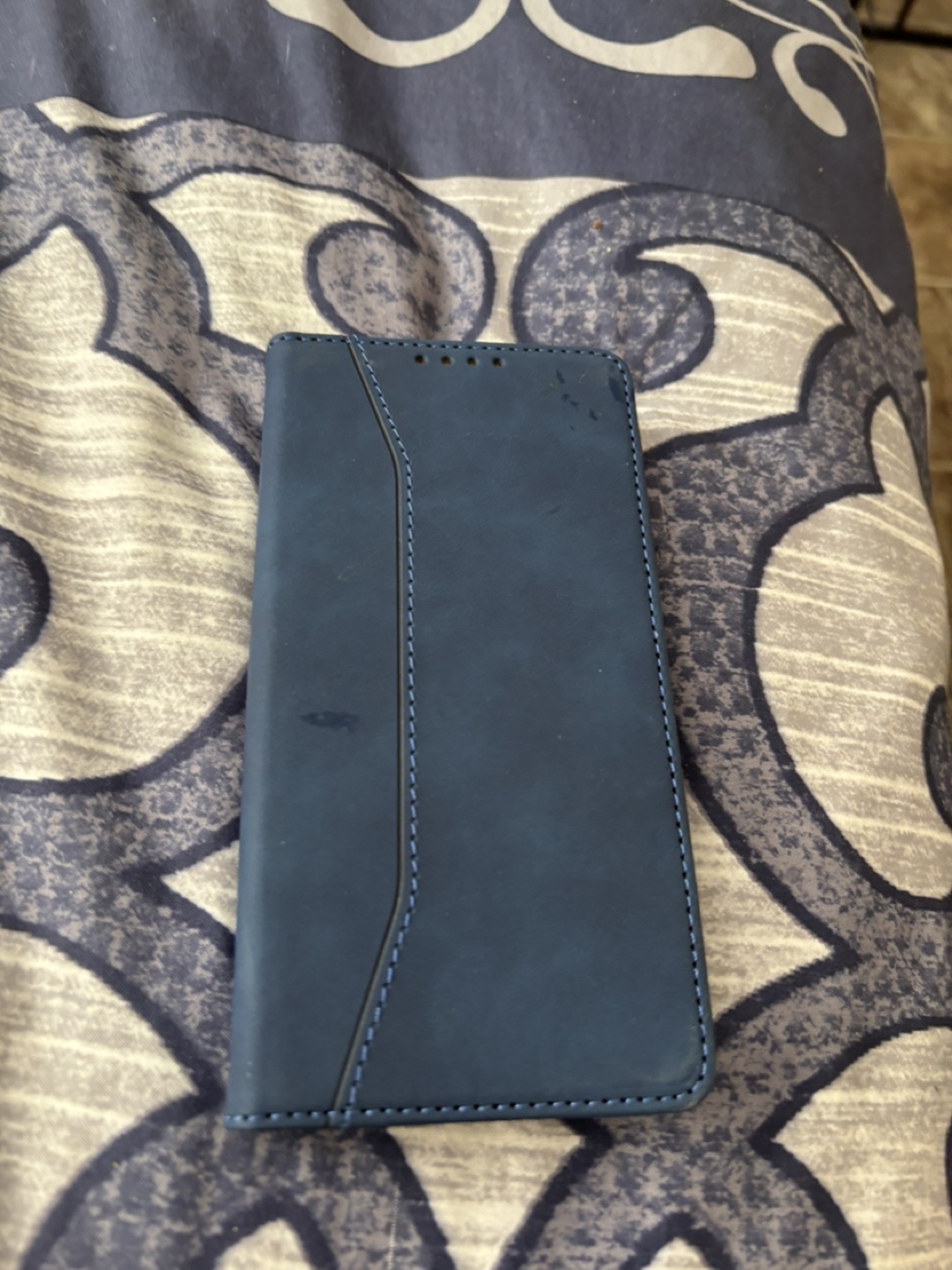 iPhone 13 Pro Max Wallet Case - Blue - photo 2