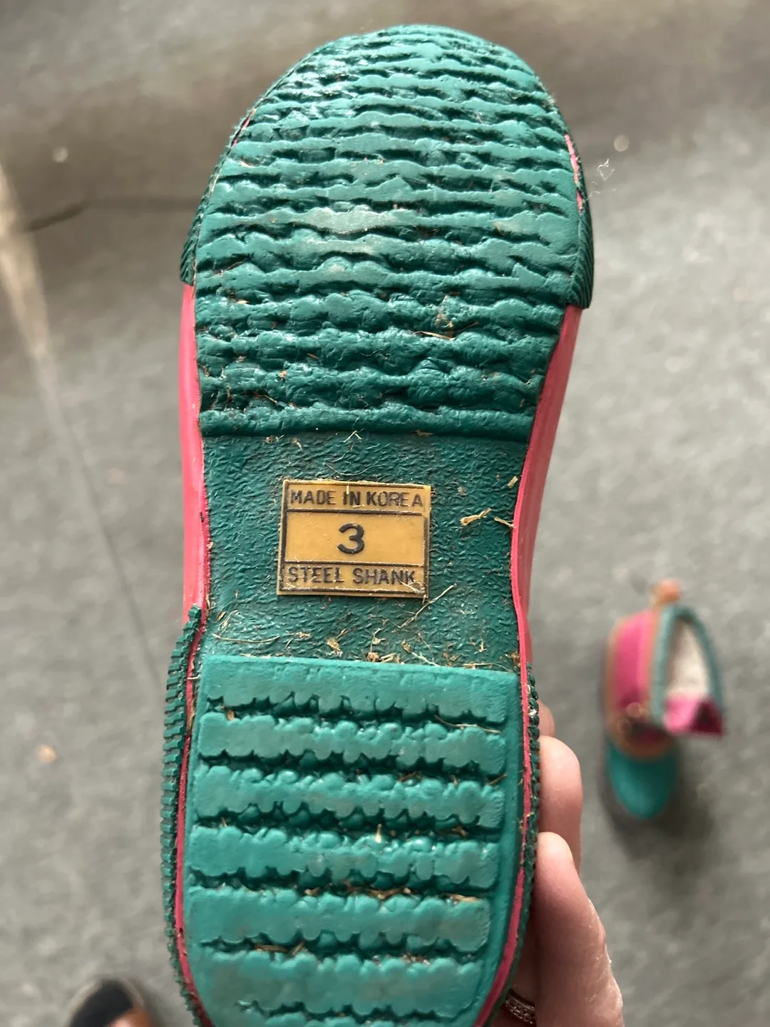 Girls' or boys Size 3 Insulated Duck Boots - 2 Pairs! image indicator(5)