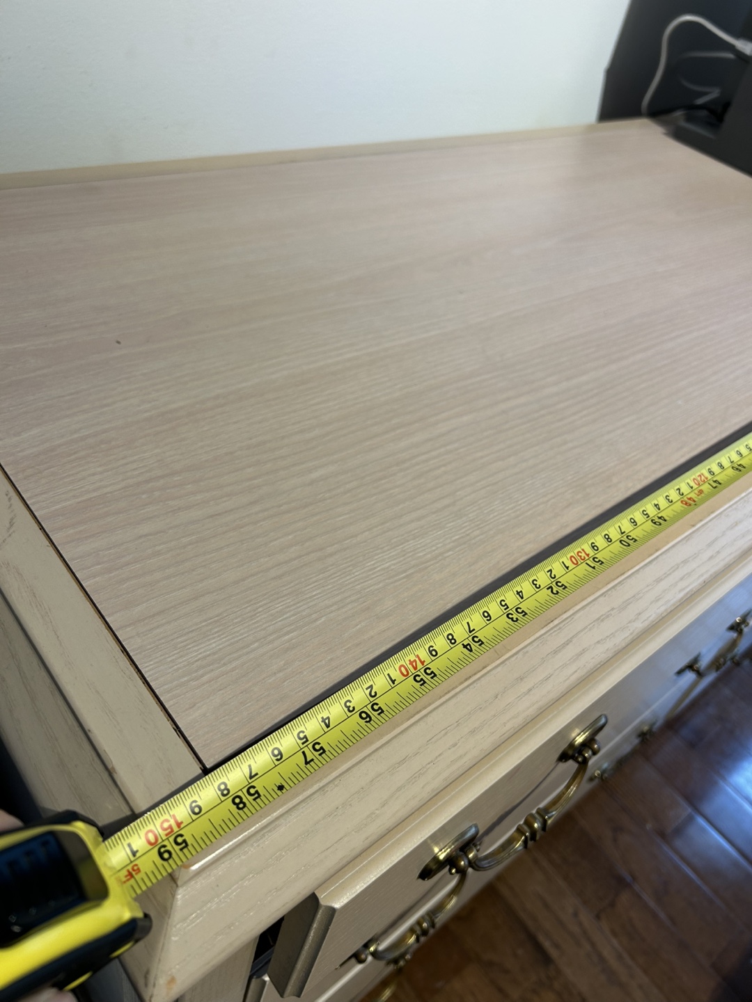 Beige Wooden Dresser with Eight Drawers - photo 5