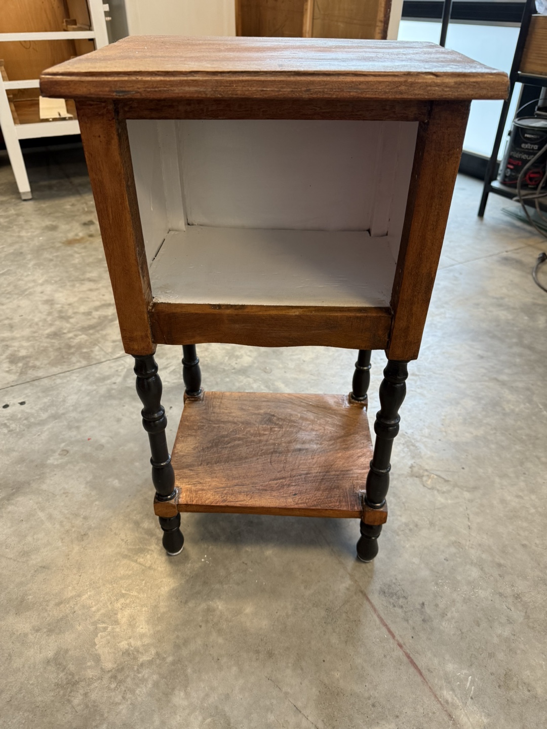 Rustic Wooden Nightstand