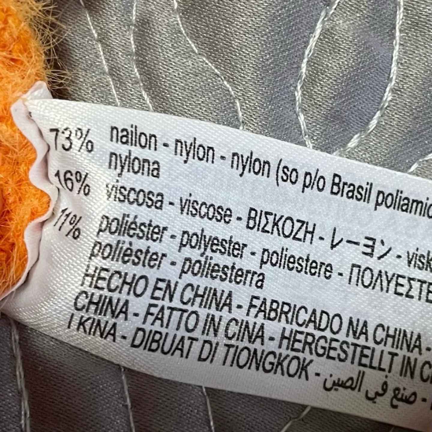 Zara Super Soft Orange Fuzzy Cardigan in Mint Condition image indicator(10)