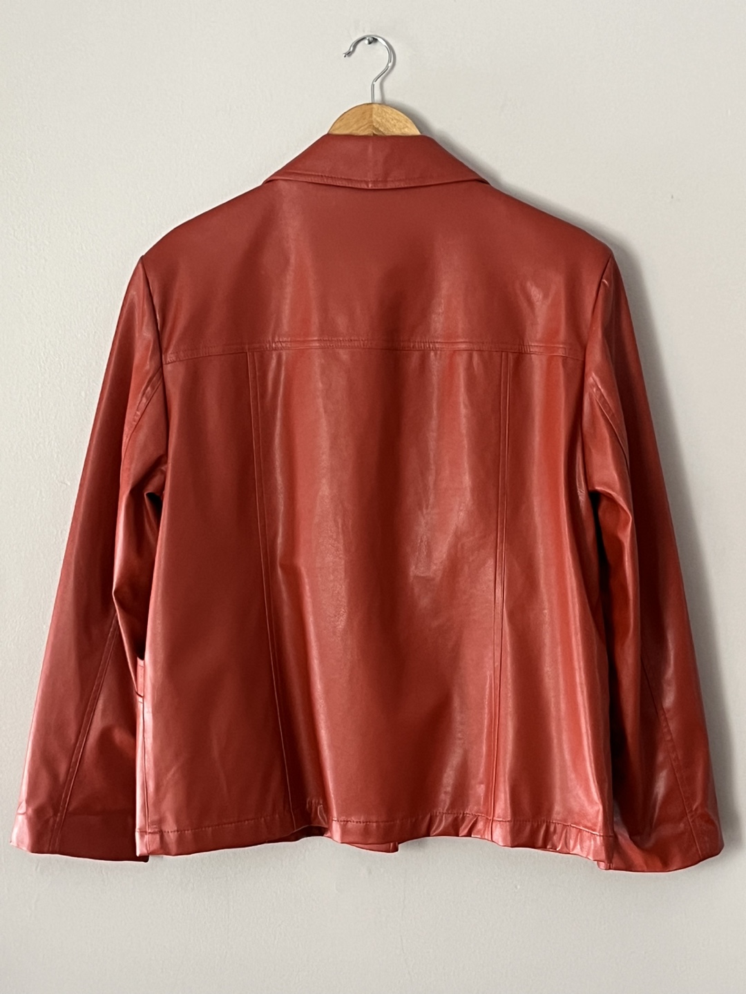 Capital Pacific Women's Red Leather Jacket - photo 4