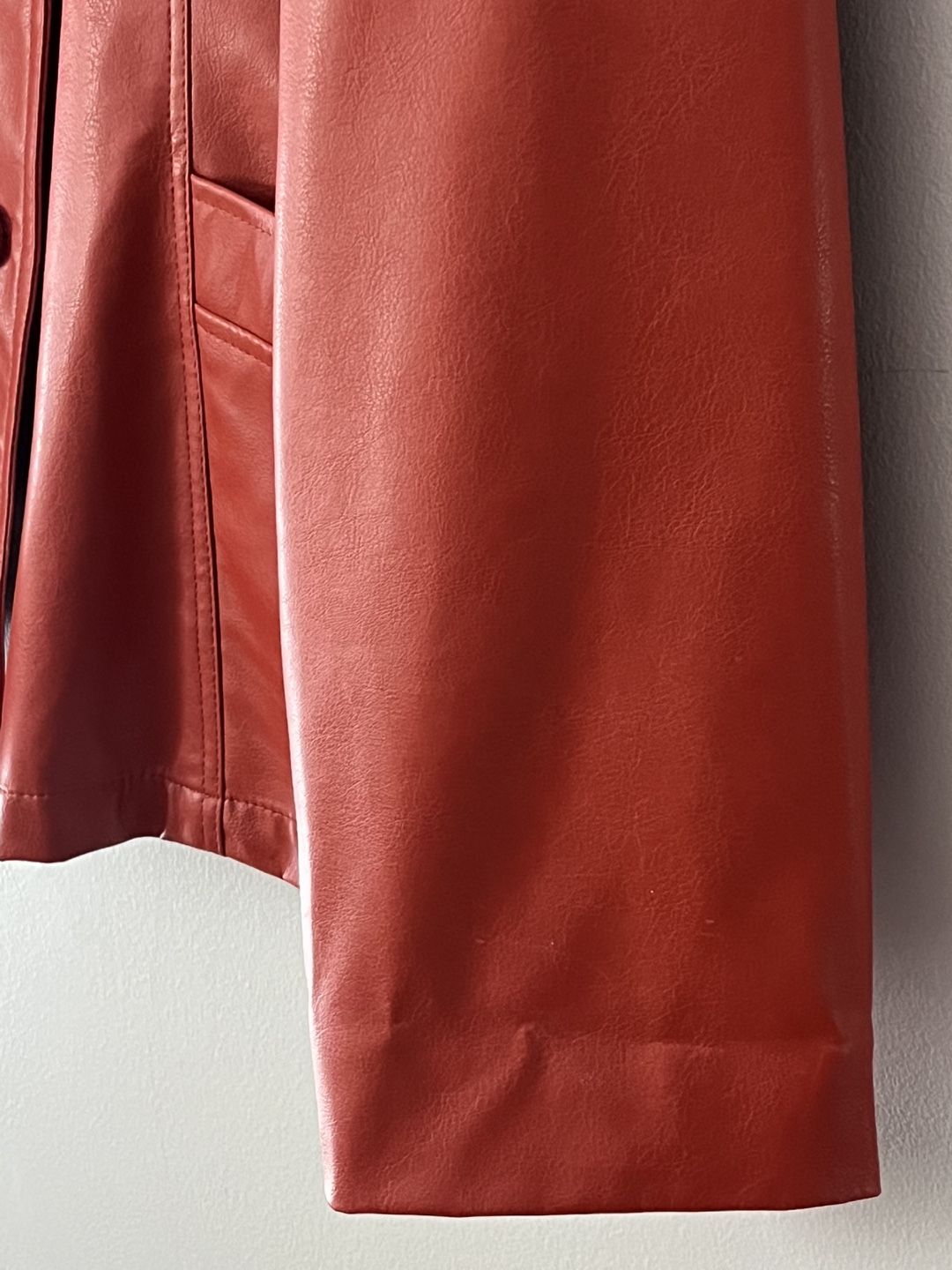 Capital Pacific Women's Red Leather Jacket - photo 5