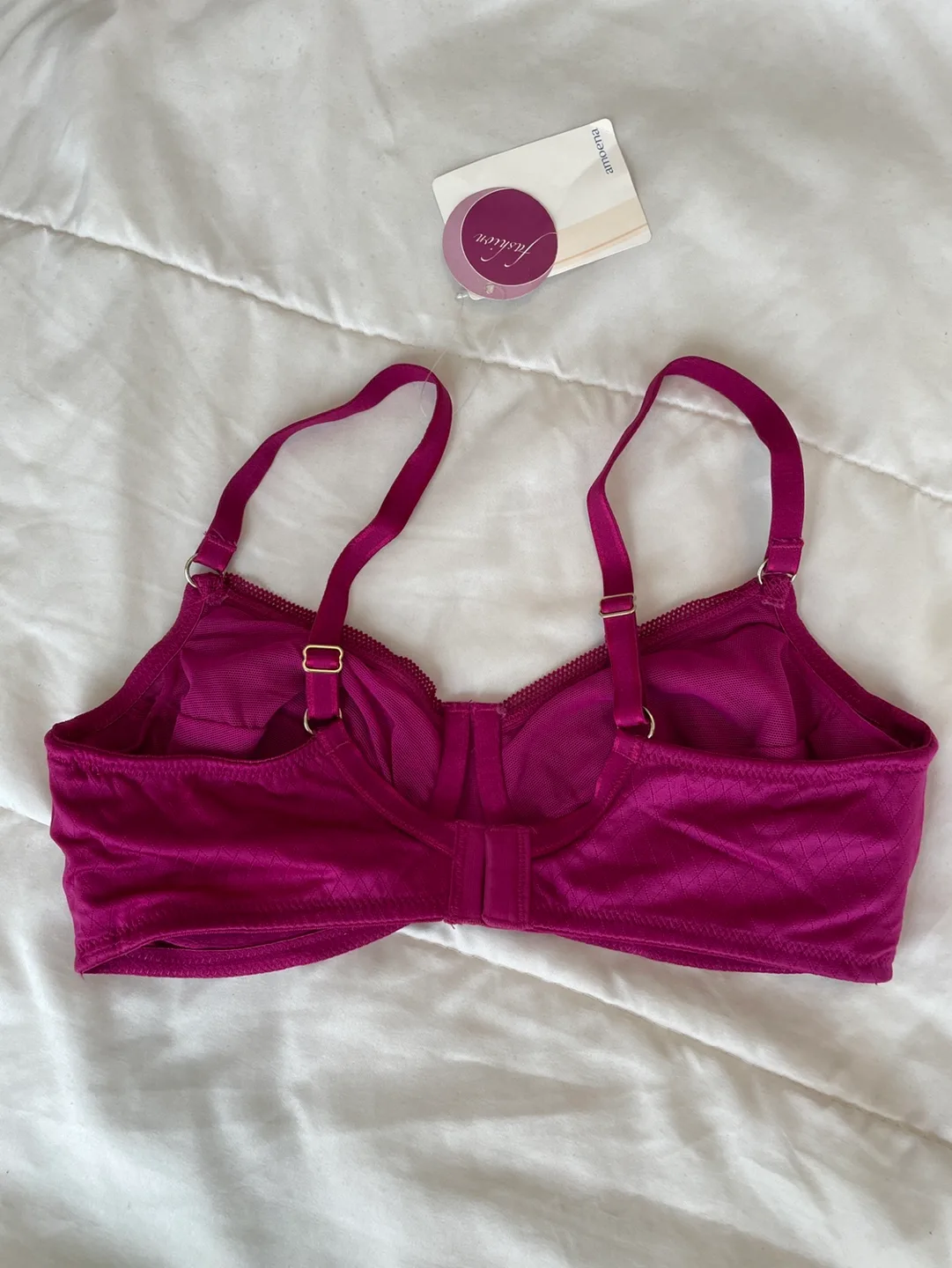 BNWT Amoena Leona SB Bra - Fuchsia - 34B image indicator(3)