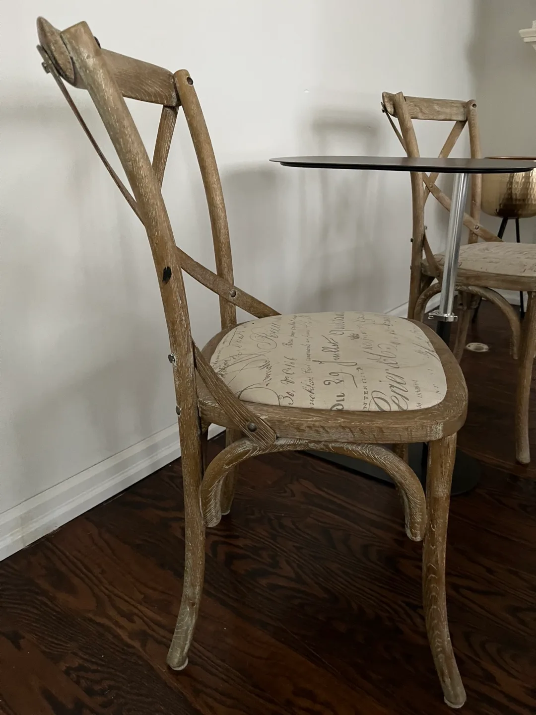 Set of Two French-Style Dining Chairs image indicator(2)