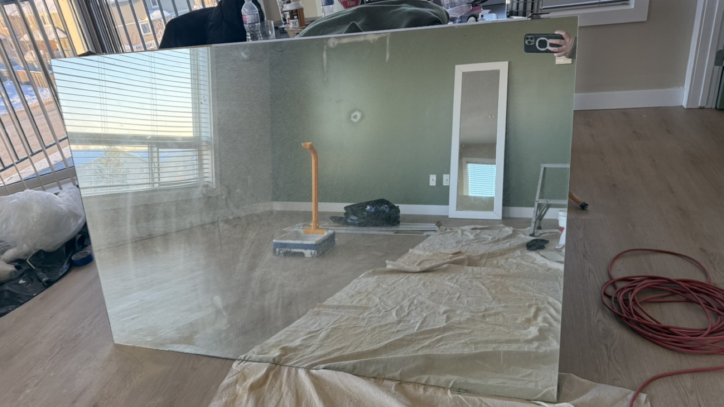 57.5 x 38 inch - Large Rectangular Mirror (2pcs)