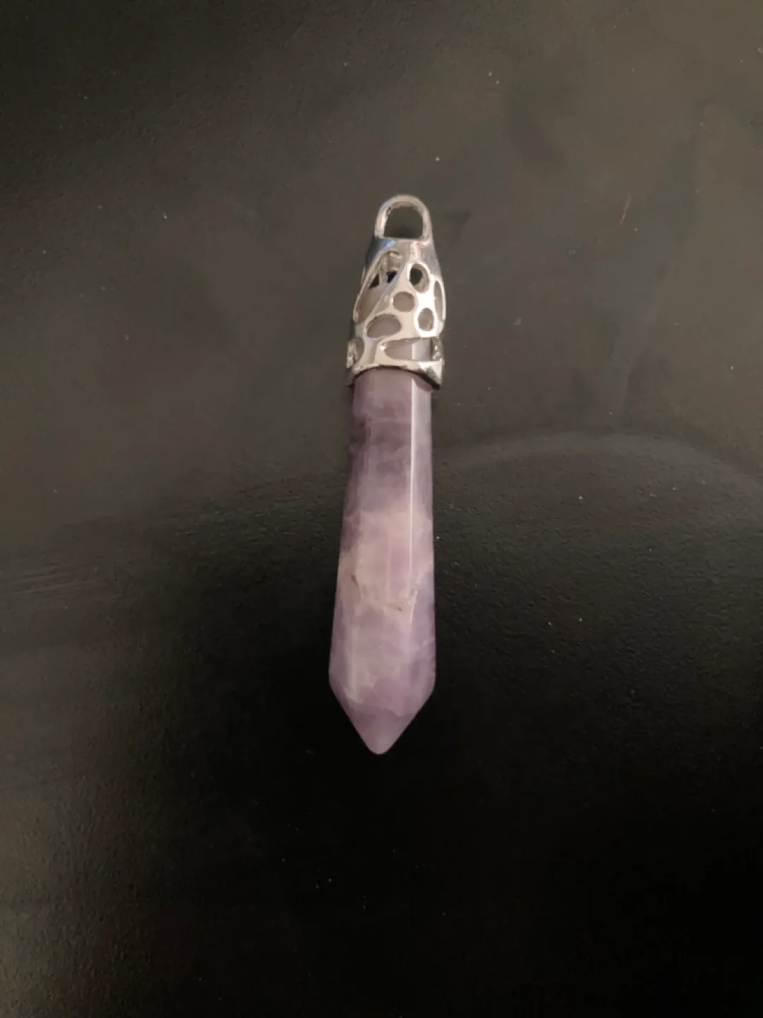 Amethyst Point Pendant Necklace image indicator(2)