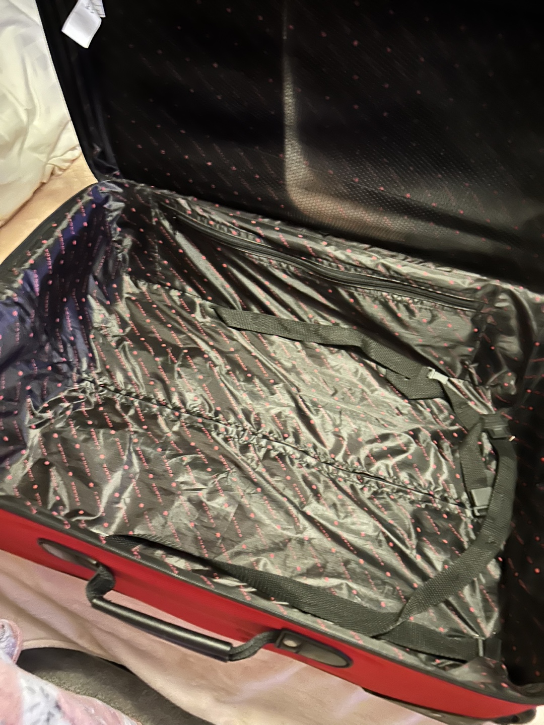 Red Rolling Suitcase - photo 2