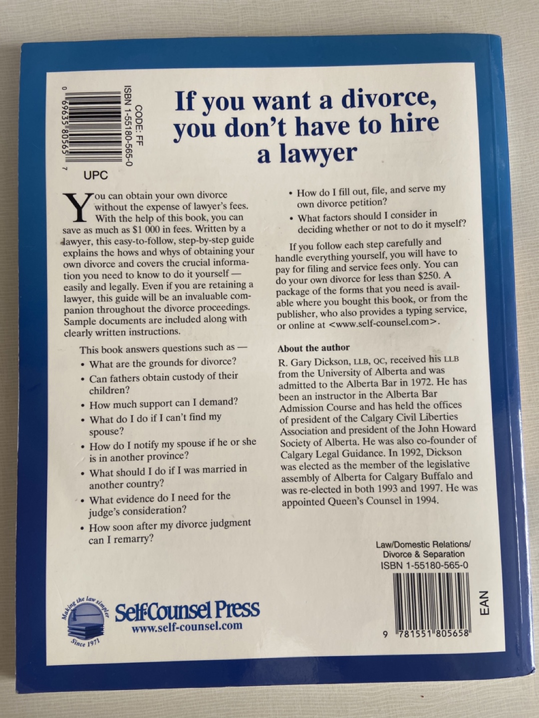 Divorce Guide for Alberta - 13th Edition - photo 2