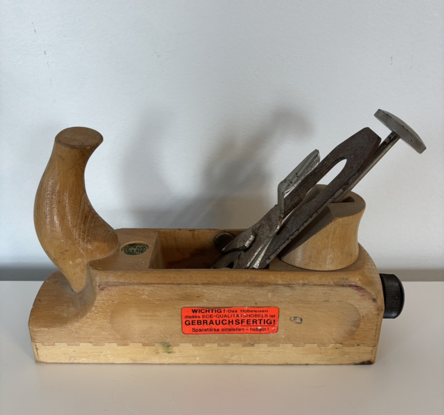 Vintage Wooden Hand Plane
