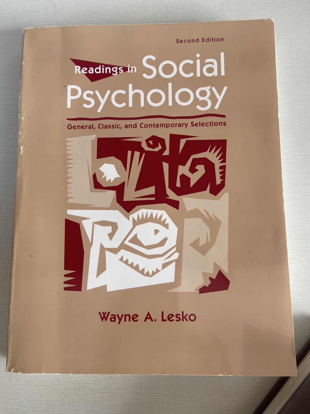 Readings in Social Psychology - Second Edition Textbook