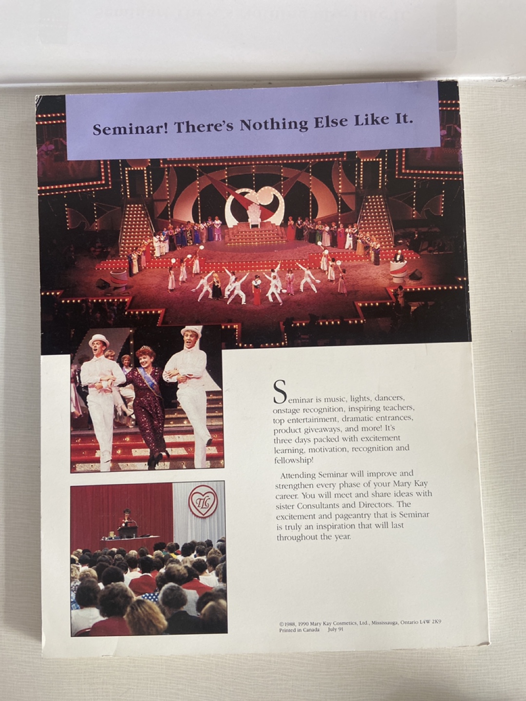Vintage Mary Kay Consultant's Guide & Seminar Brochure - photo 2