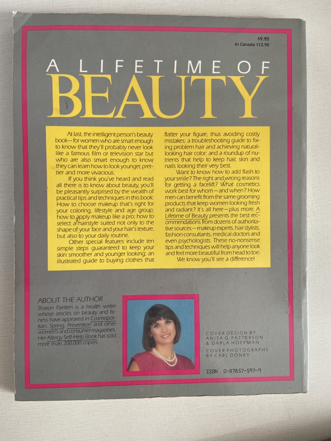 A Lifetime of Beauty Book by Sharon Faelten - photo 2