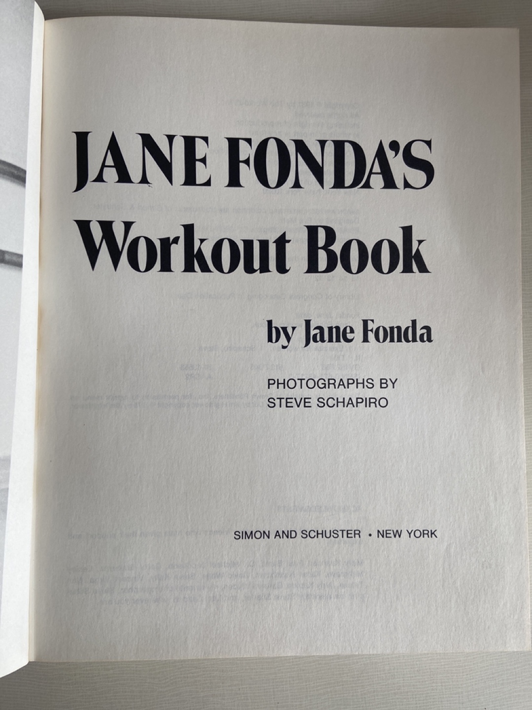 Jane Fonda's Workout Book - Signed! - photo 4