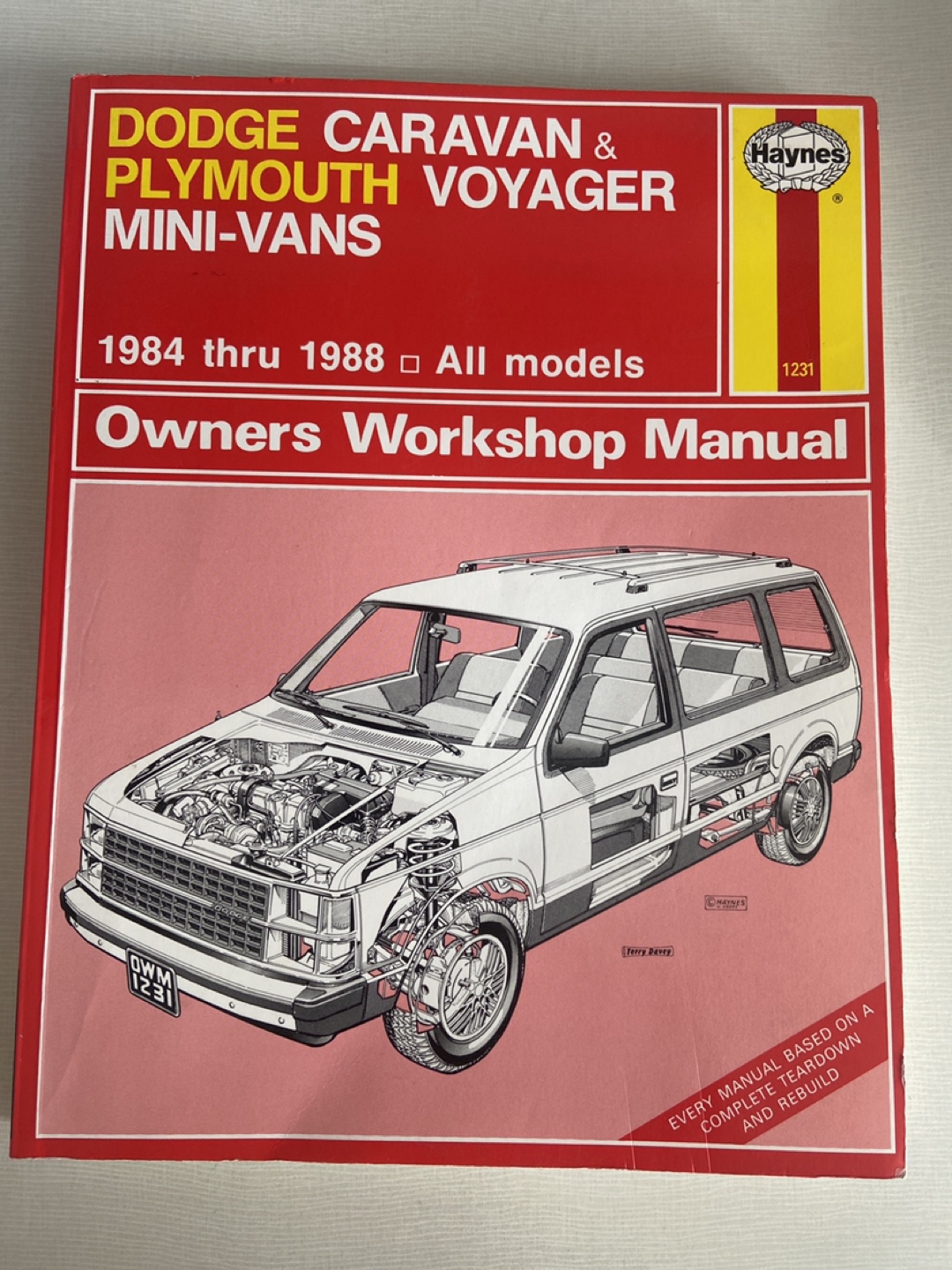 Manual: Dodge Caravan & Plymouth Voyager Mini-Vans (1984-1988)