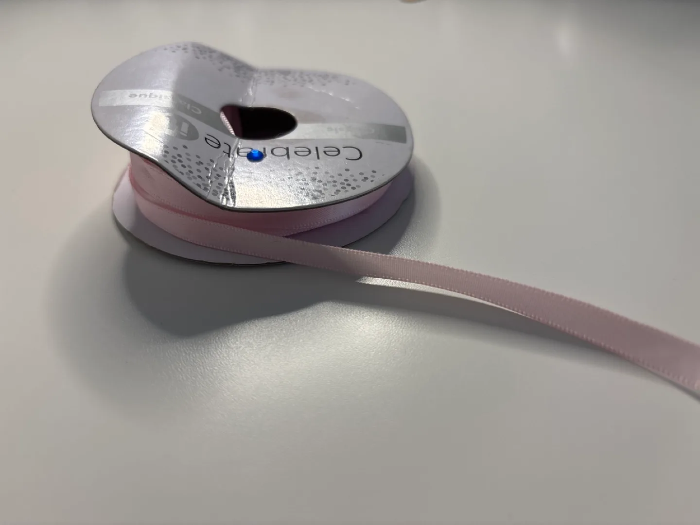 Pink Satin Ribbon Roll thumbnail