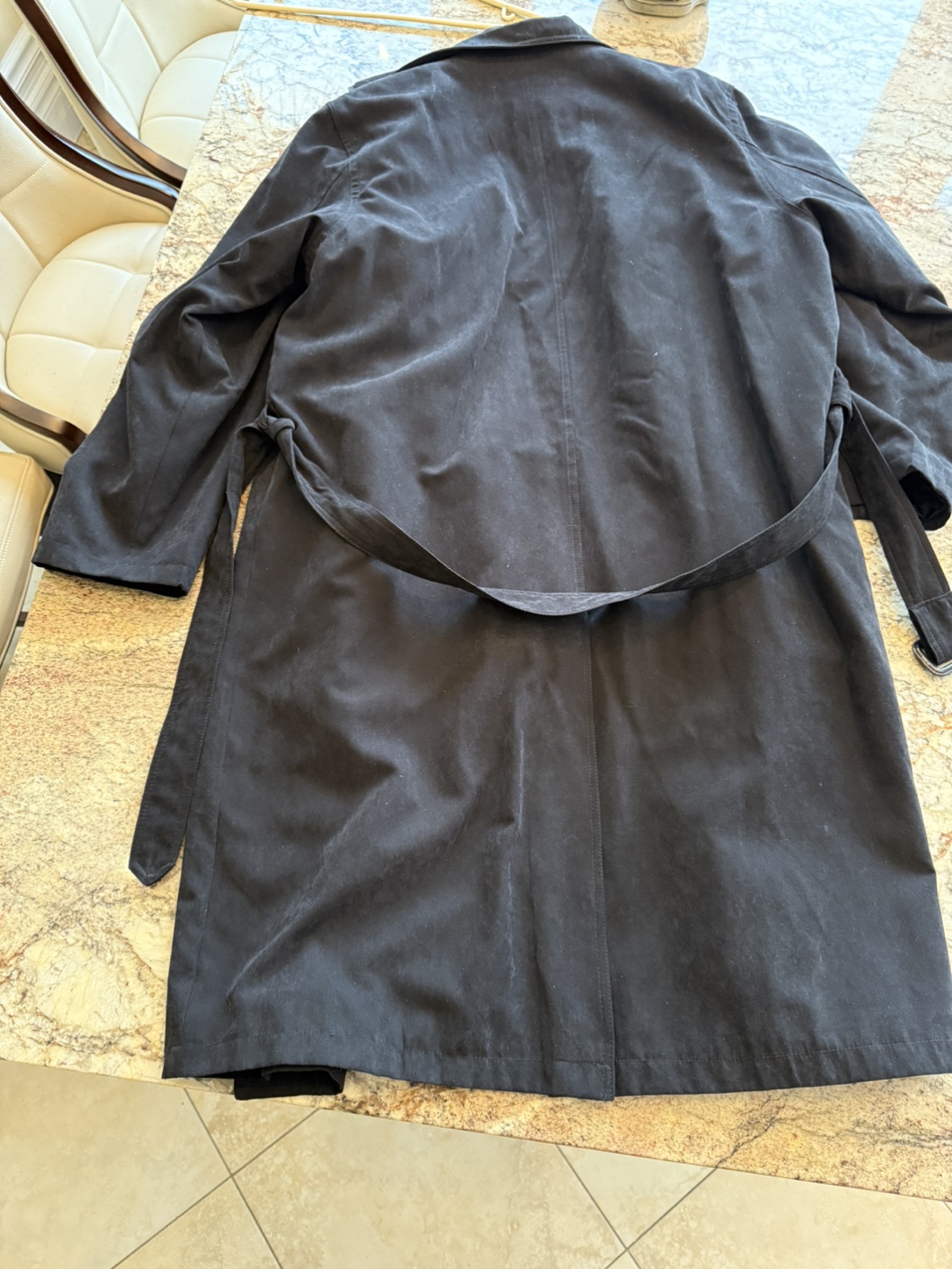 Hugo Boss Men's Black Trench Coat - photo 3