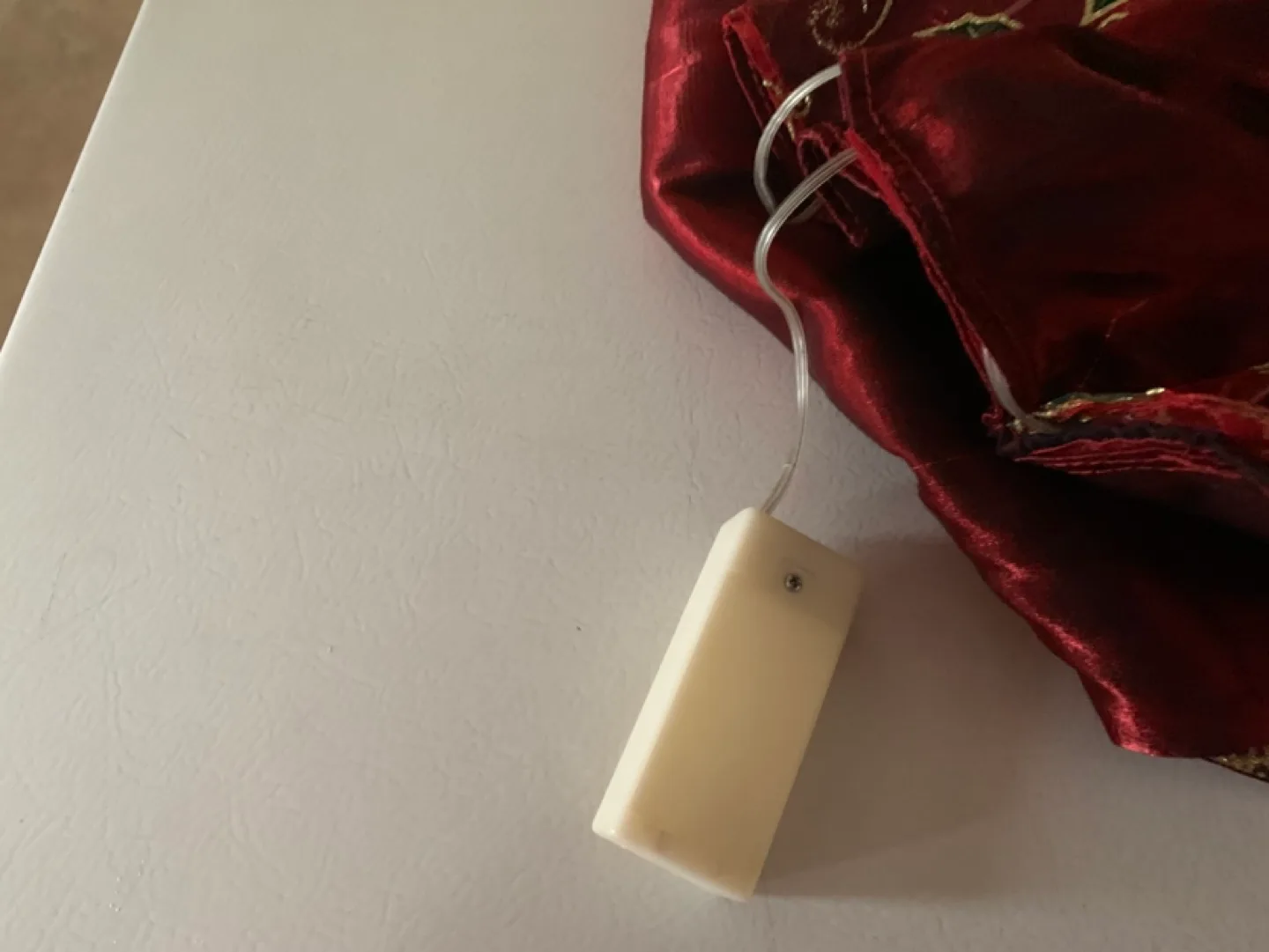 Red LED Christmas Table Runner image indicator(4)