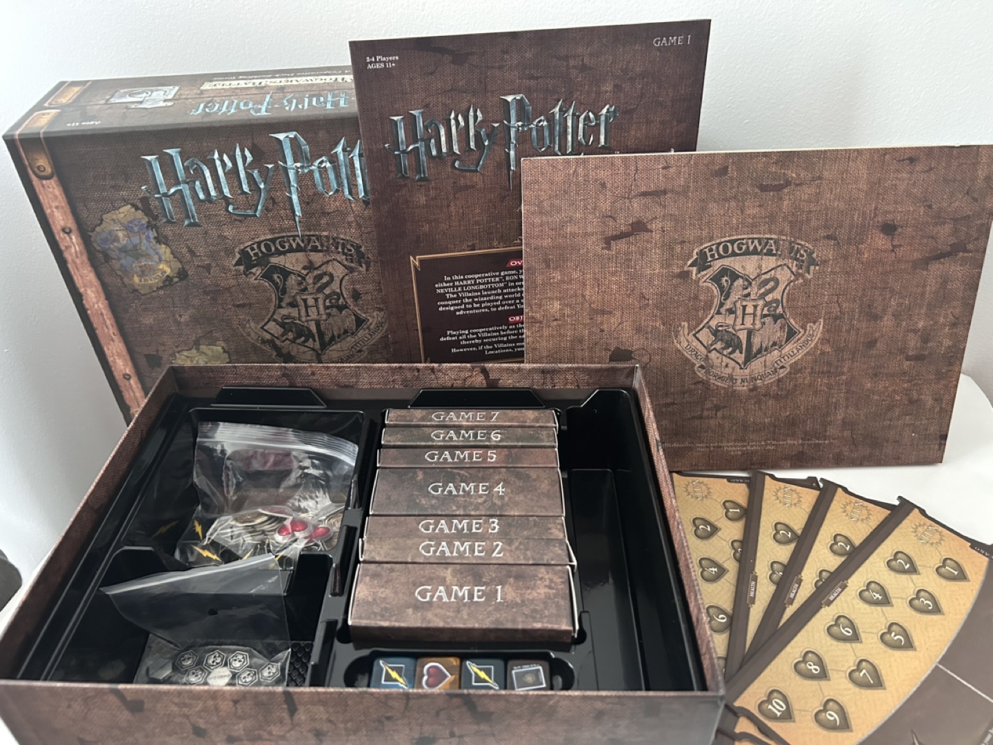 Harry Potter Hogwarts Battle Cooperative Deck-Building Game - photo 2