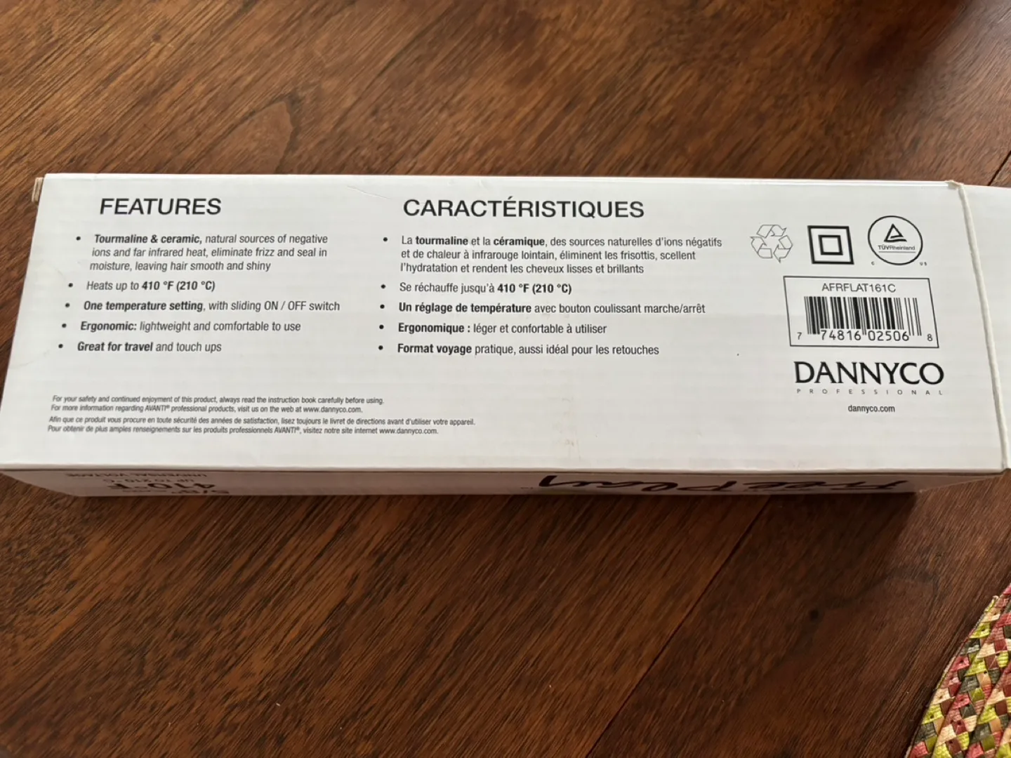 Avanti FreePlay Mini Tourmaline & Ceramic Flat Iron image indicator(3)