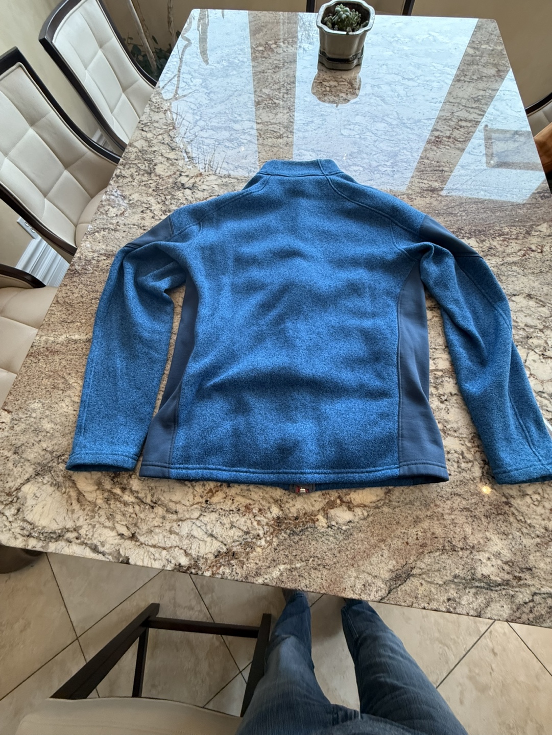 Spyder Men's Blue Fleece Jacket - photo 2