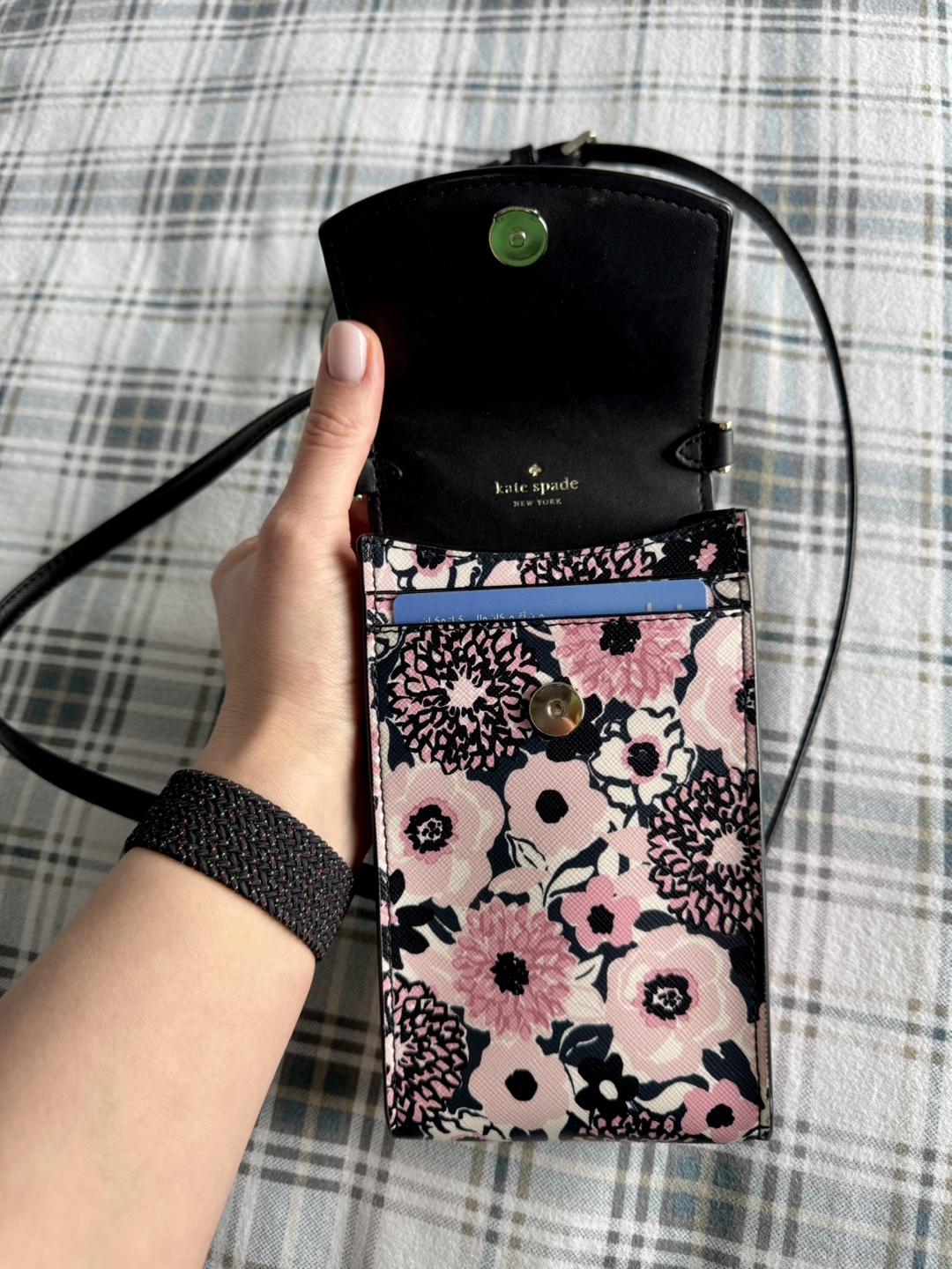 Kate Spade New York Floral Phone Crossbody Bag