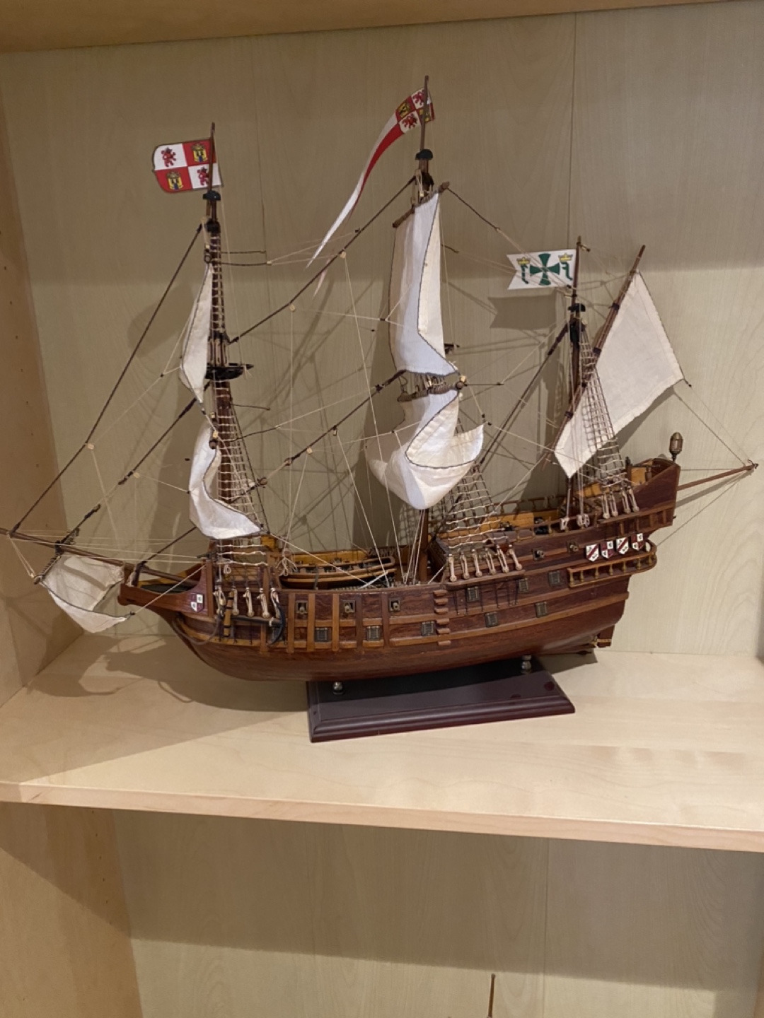 Vintage Ship Models: U-Boat & Galleon is Sold