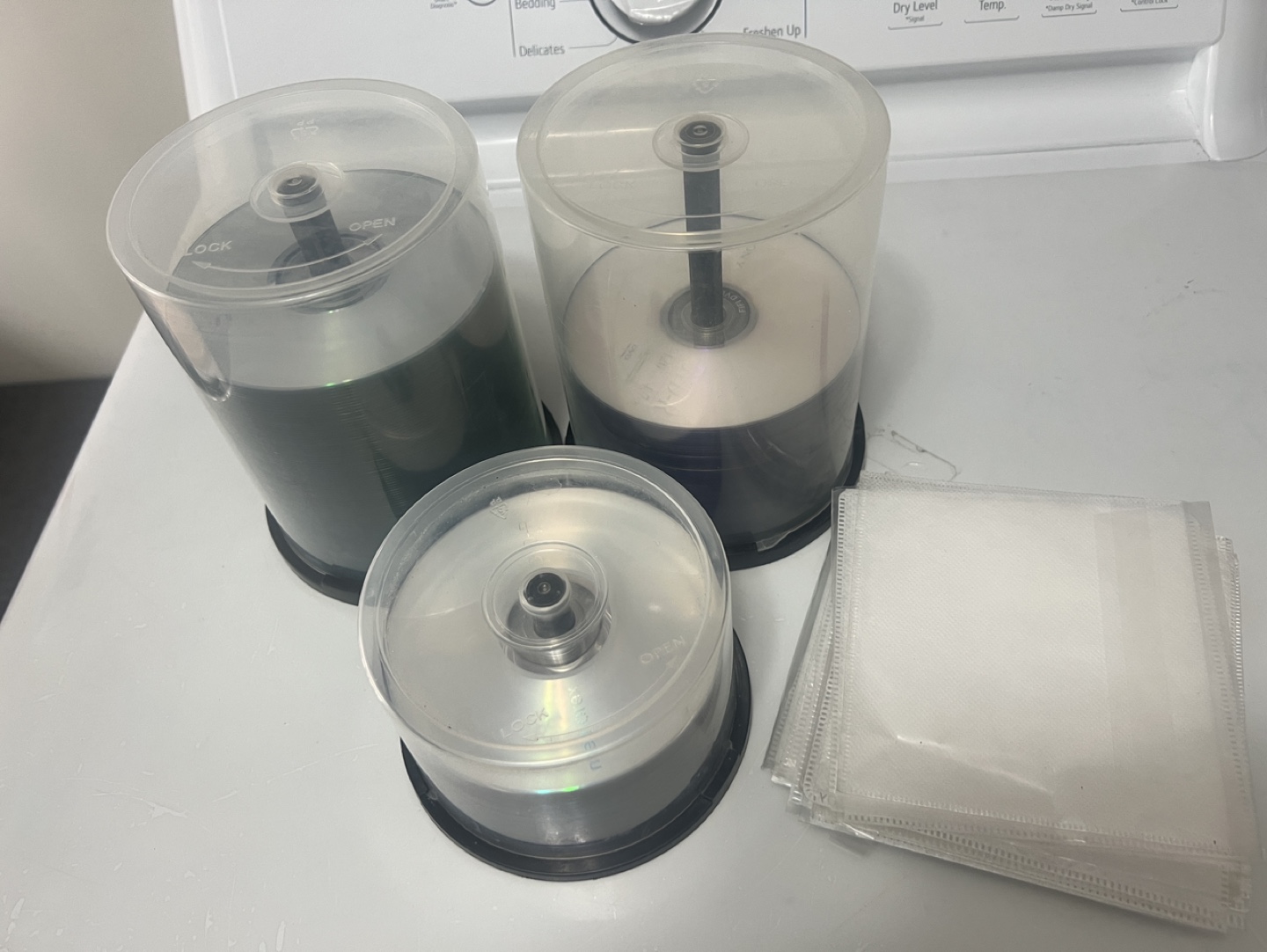 Sony and Memorex CD-R and DVD-R Discs
