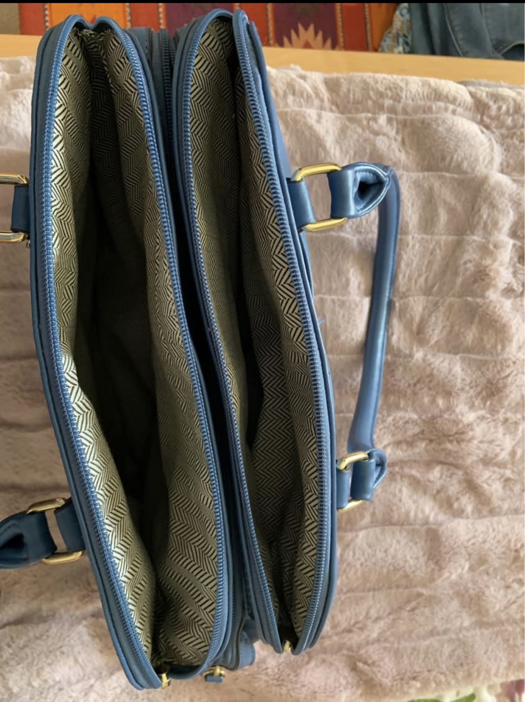 Exquisite Blue Joan Vass Handbag - photo 5